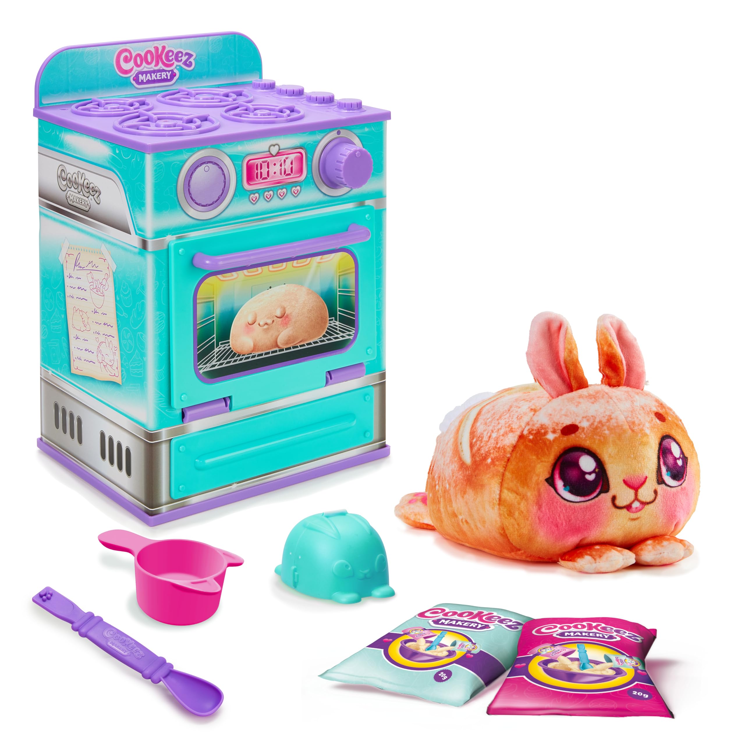 Cookeez Makery Oven Playset - Interactive Baked Treatz Plush Toy for Ages 5+ 1