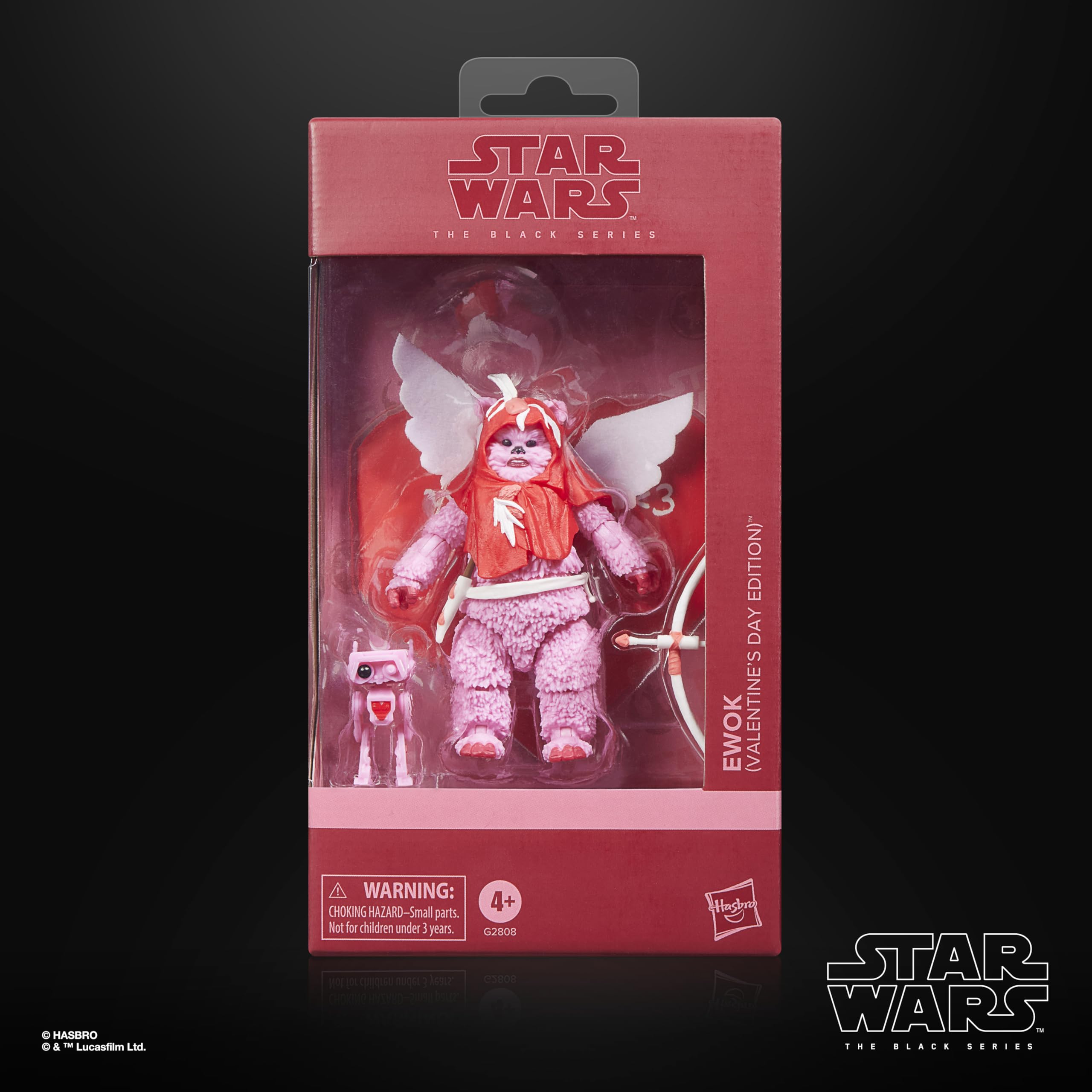 Star Wars The Black Series Ewok Valentine’s Day Edition Action Figure | 6-inch Scale | Hasbro 2