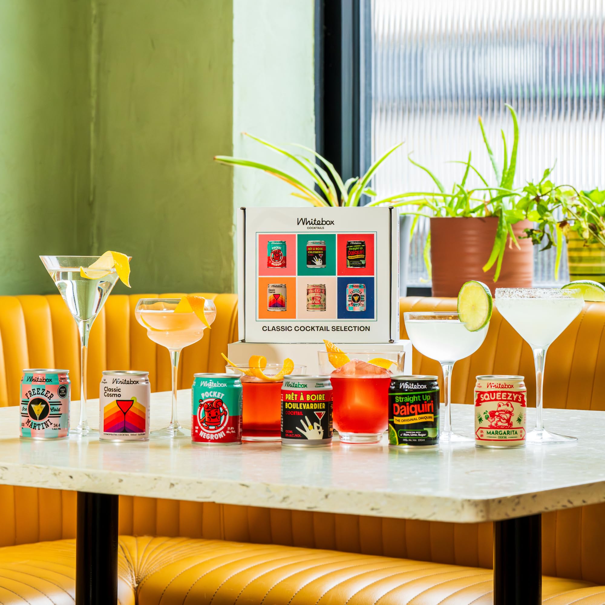 WHITEBOX COCKTAILS Squeezy’s Margarita Single Serve Premixed Cocktail | 19% ABV | 100ml Can 6