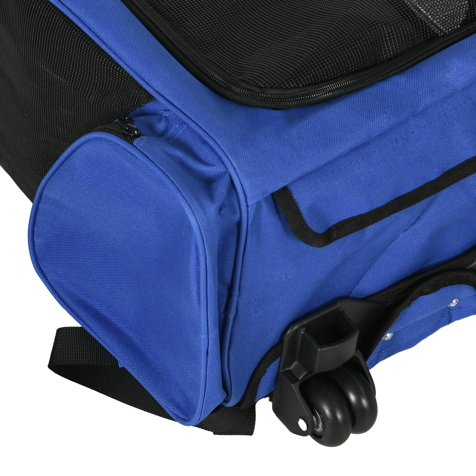 PawHut Pet Travel Backpack - 2-in-1 Trolley & Backpack Design | Water-Resistant | For Pets Under 4kg 8