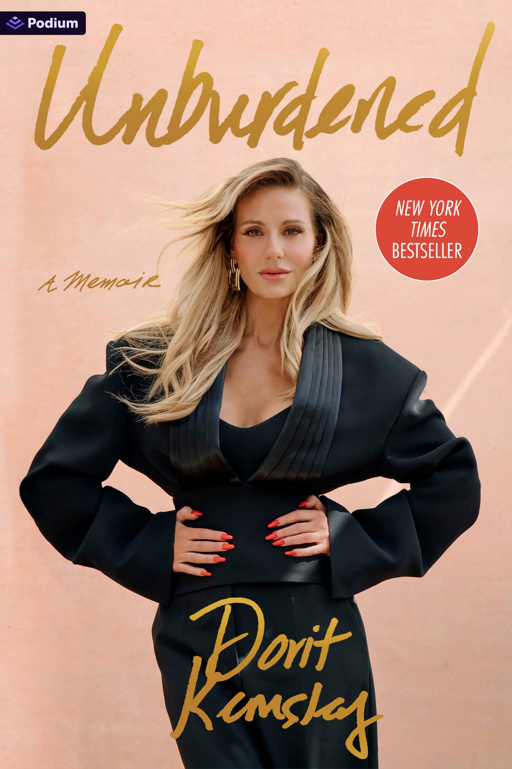 Dorit Kemsley - Unburdened: A Memoir | Hardcover | Performing Arts Biography 1