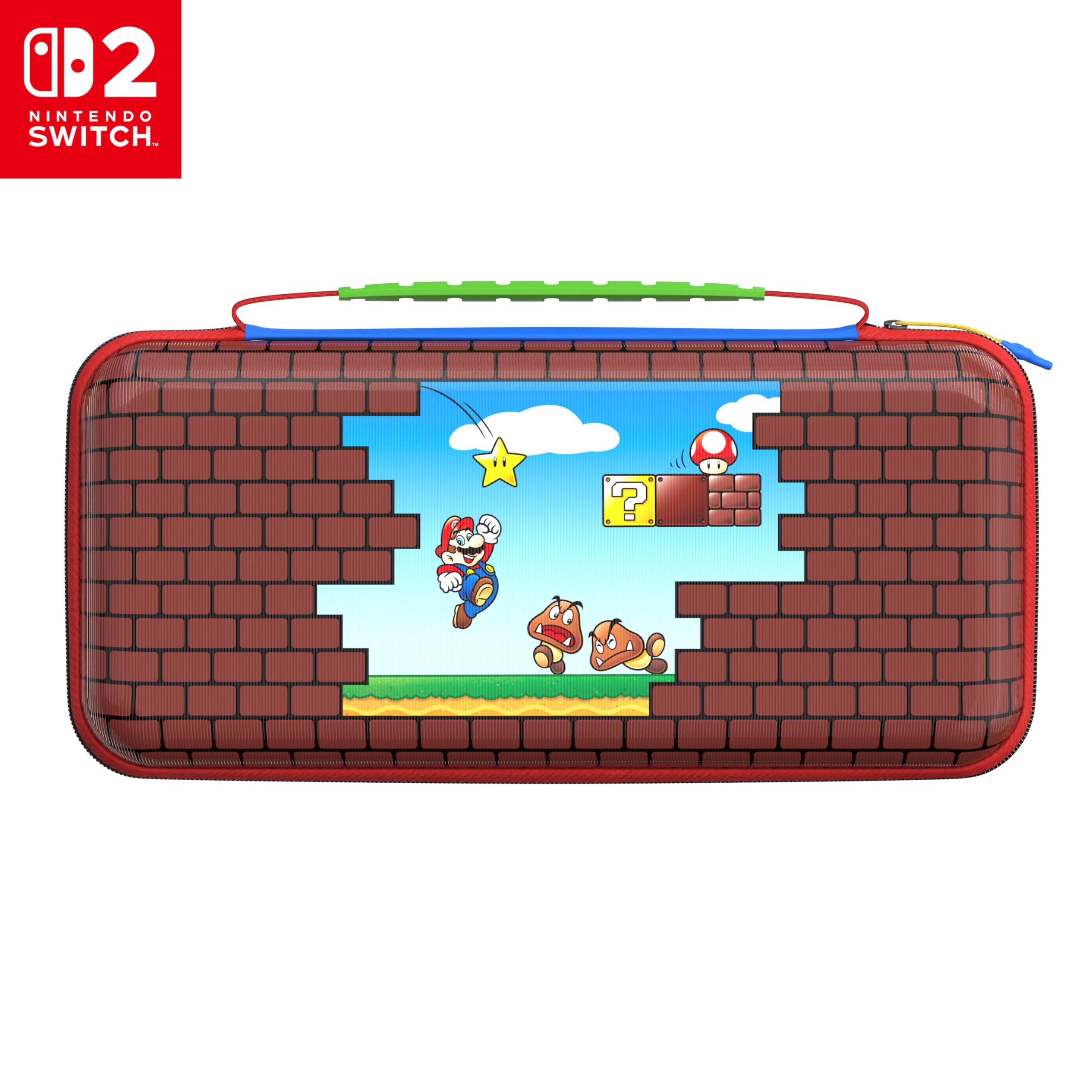 Mario Bricks PlayTrek Travel Case for Nintendo Switch 2, Switch & OLED Model 1