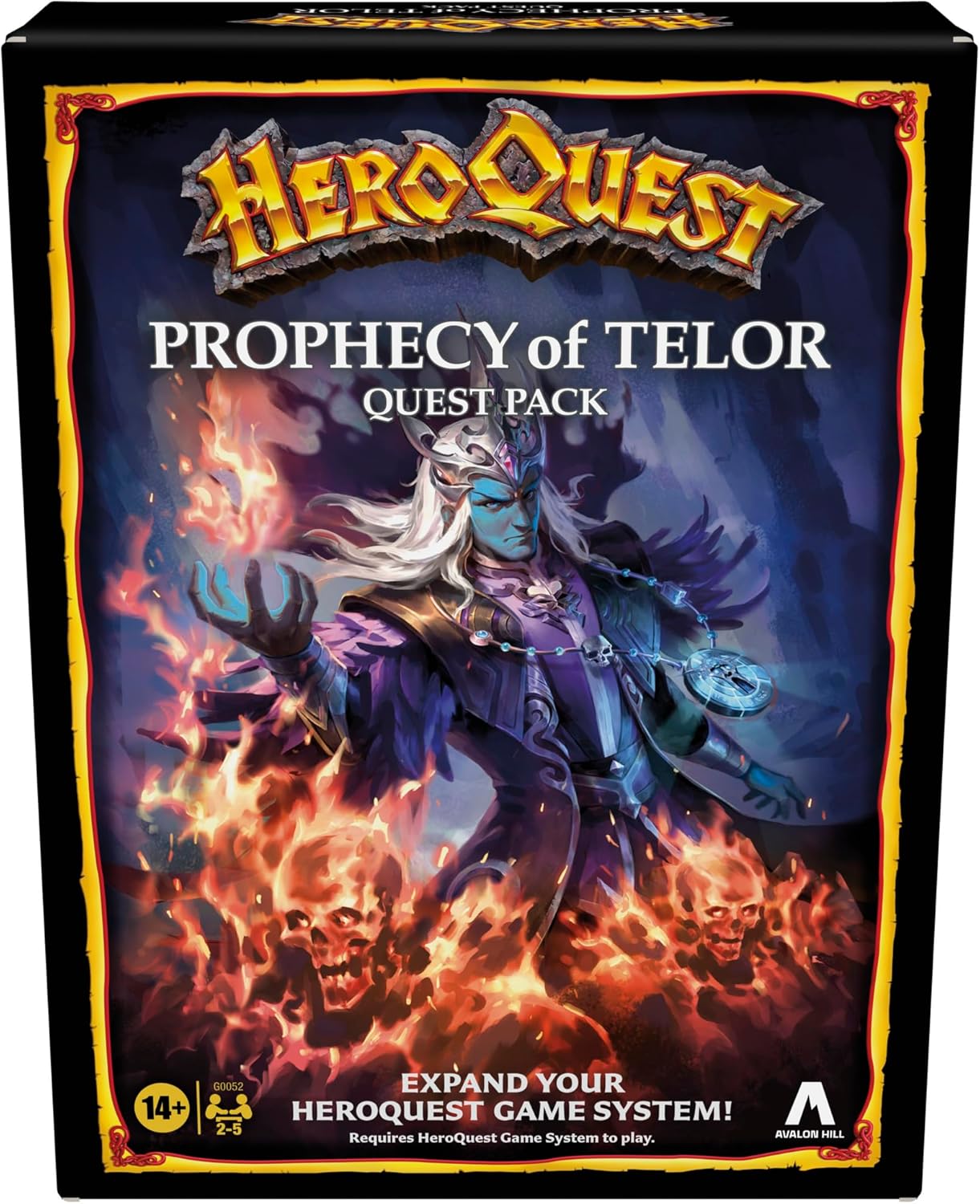 Avalon Hill HeroQuest Prophecy of Telor Quest Pack Expansion 1