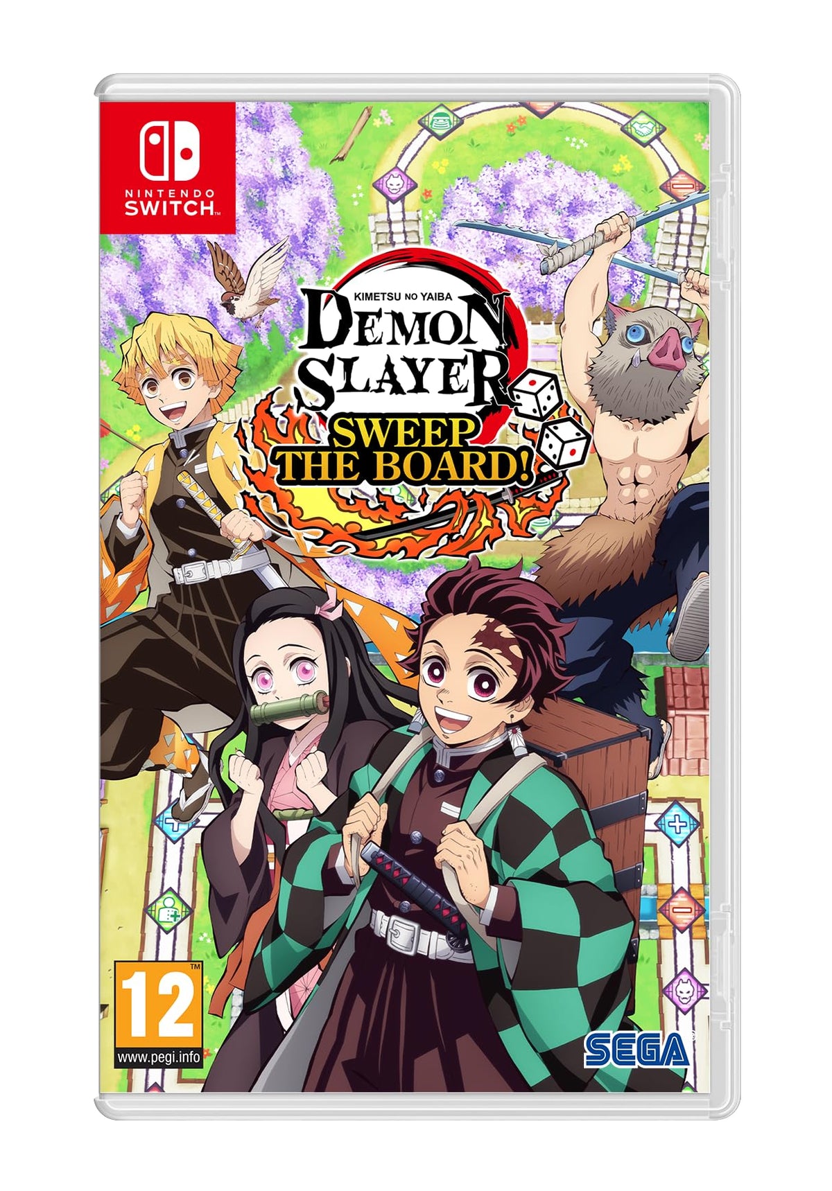 Demon Slayer -Kimetsu no Yaiba- Sweep the Board! [Nintendo Switch]