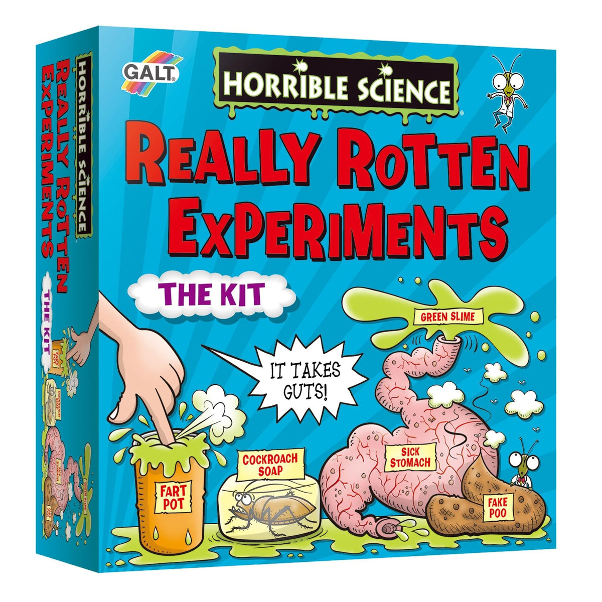 Galt Horrible Science Really Rotten Experiments Science Kit - 10 Experiments, Ages 8+