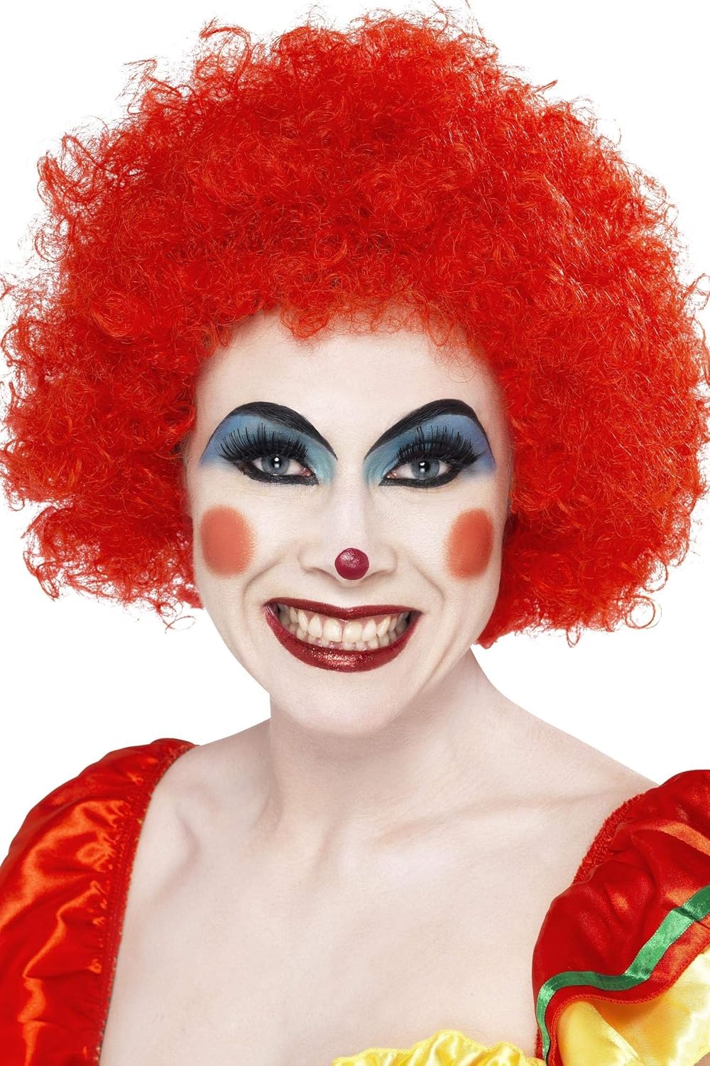 Smiffys Crazy Clown Wig, Red, One Size 1
