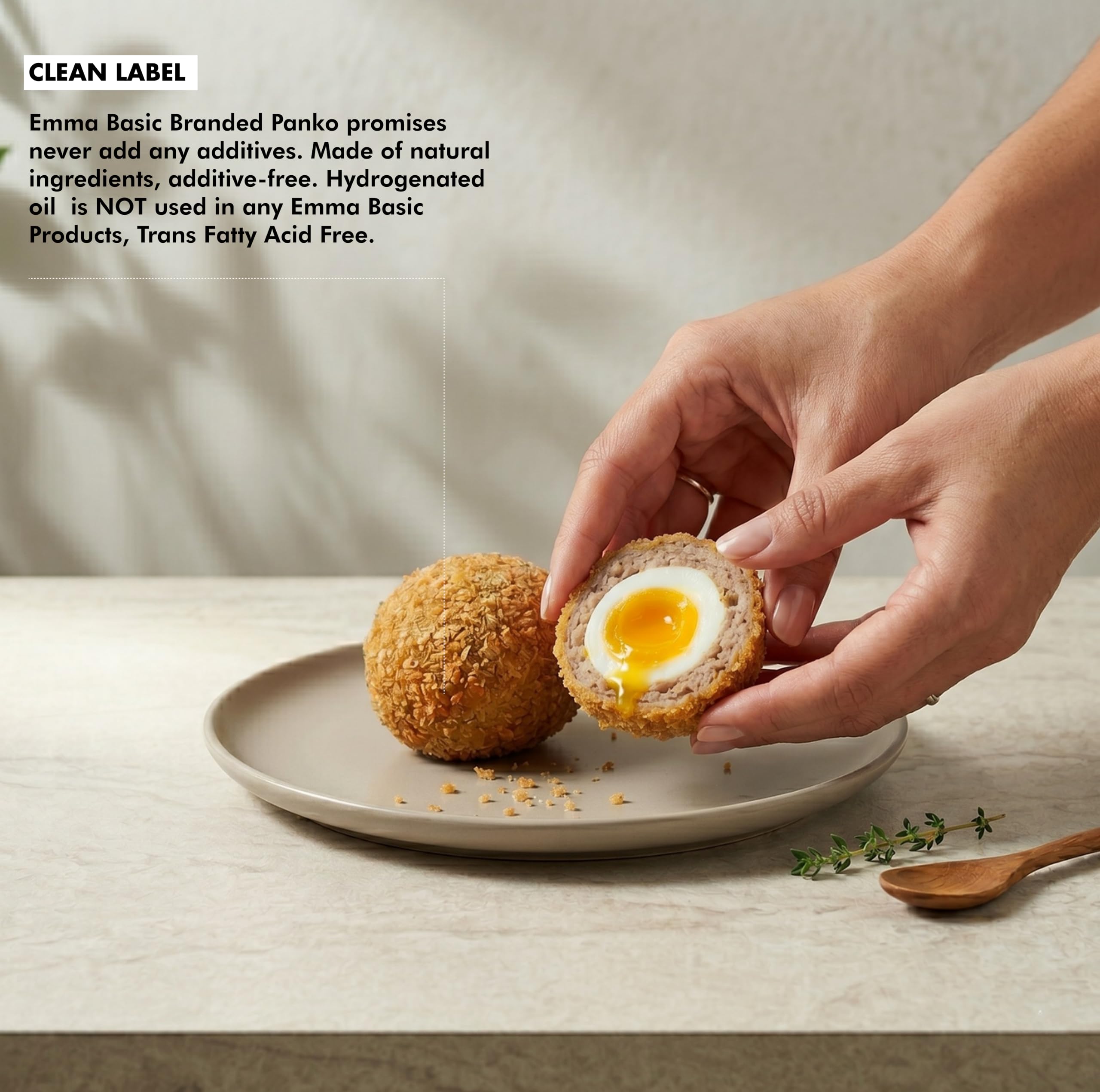 Emma Basic Panko Breadcrumbs - Long Needle Shape, Additive-Free | 200g Bag 5