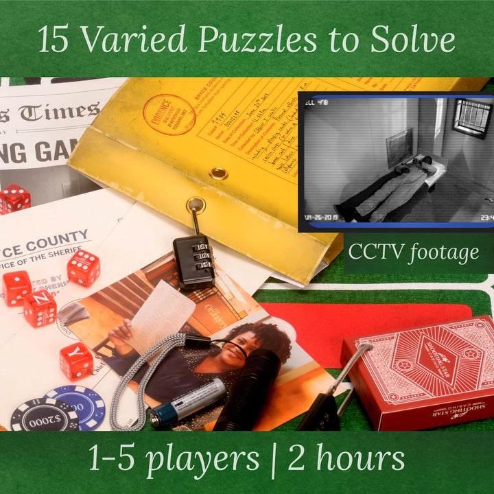 The Mystery Agency The Vanishing Gambler Immersive Detective Puzzle