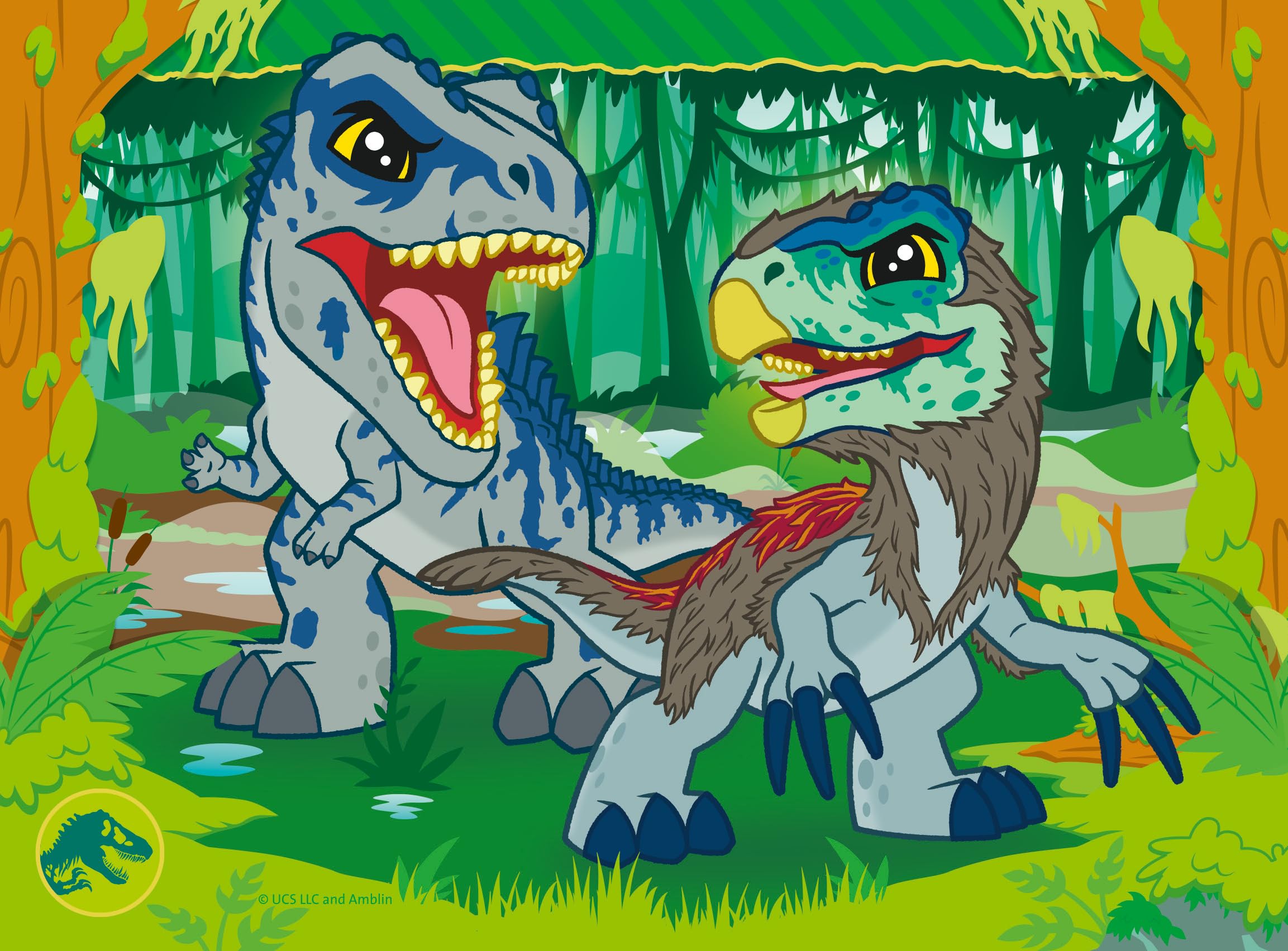 Ravensburger Jurassic World Explorers 4 in a Box Jigsaw Puzzles for Kids Age 3+ | 12, 16, 20, 24 Pieces 4
