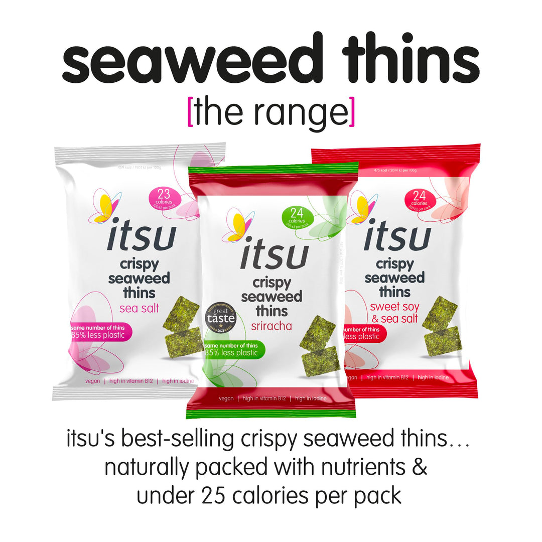 Itsu - Sriracha Crispy Seaweed Thins 5g 20 Pack