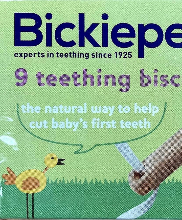 Bickiepegs - Natural 9 Teething Biscuits for Babies (38 g)