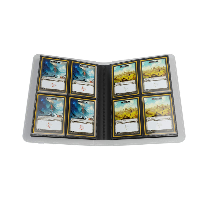 Gamegenic Prime Album 8-Pocket - White Card Storage for Collectible Cards