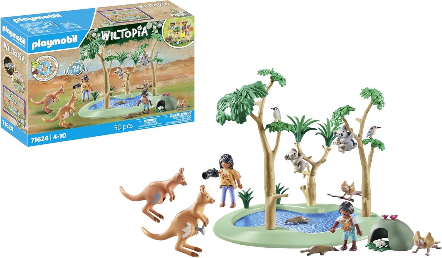 Playmobil 71624 Wiltopia: Australian Wildlife Adventure Playset for Kids 4+ 1