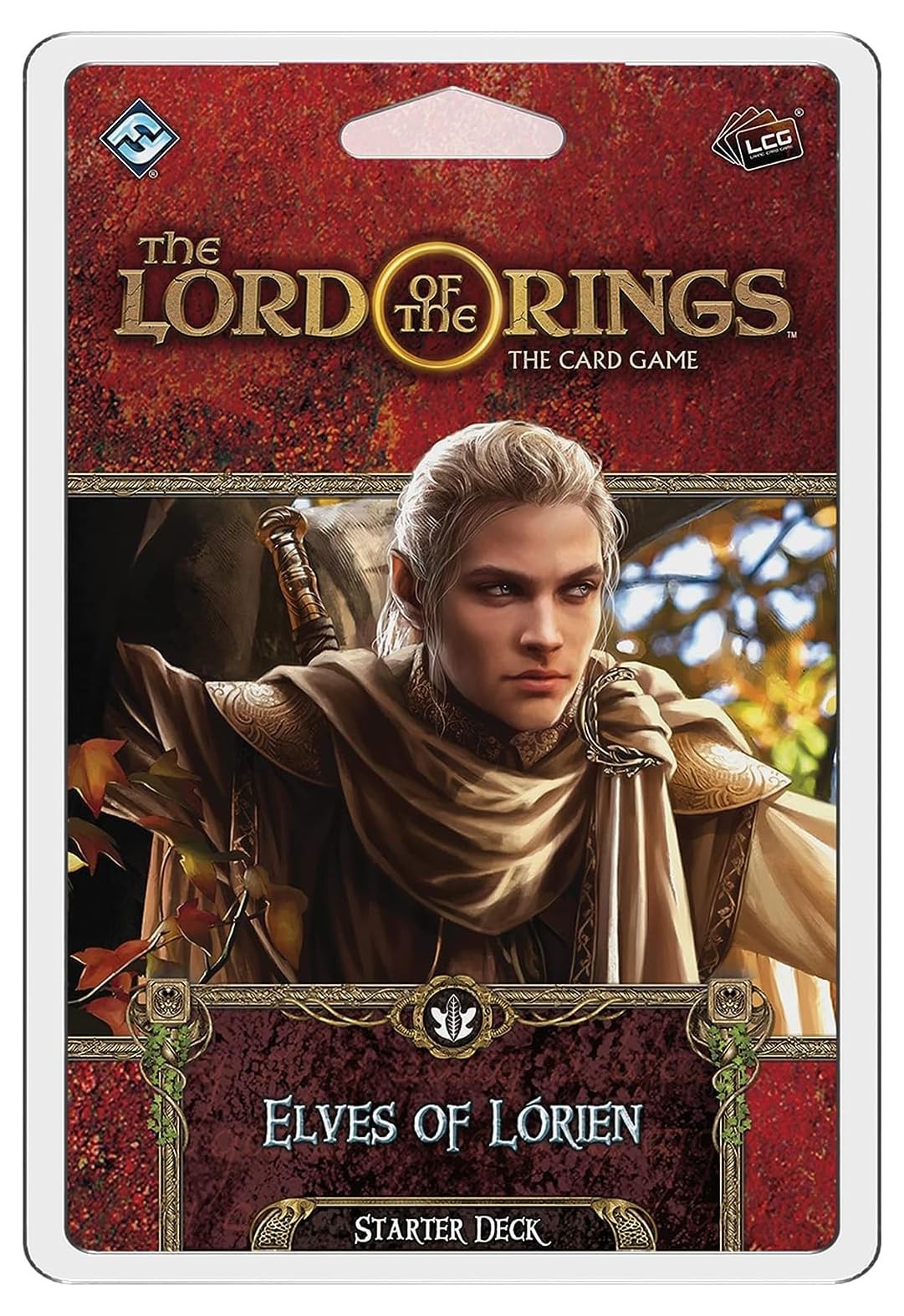 Fantasy Flight Games The Lord of the Rings: Elves of Lórien Starter Deck | Ages 13+ | 1-4 Players 1