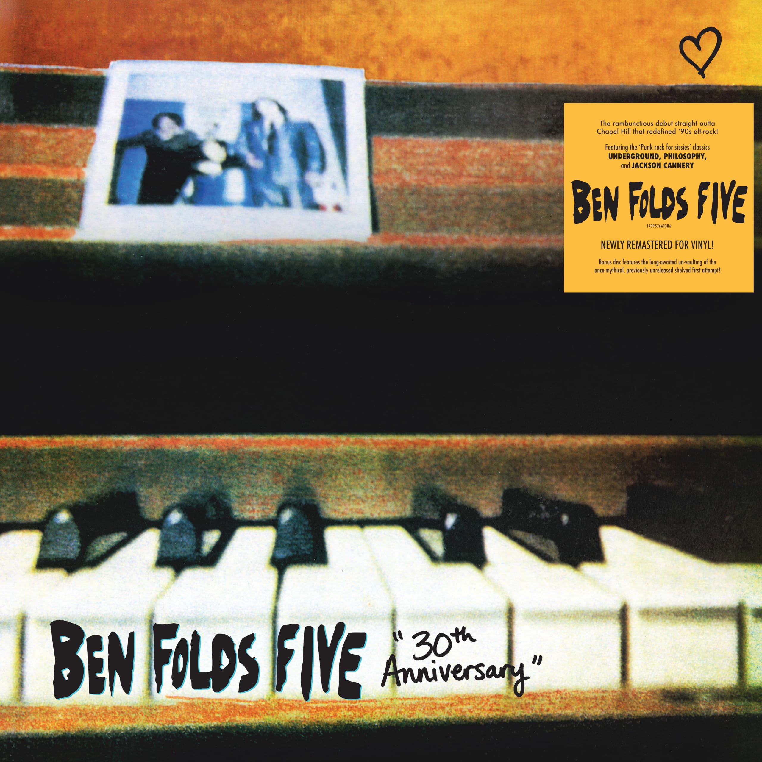 Ben Folds Five - Ben Folds Five (30th Anniversary Edition) [2LP Vinyl]
