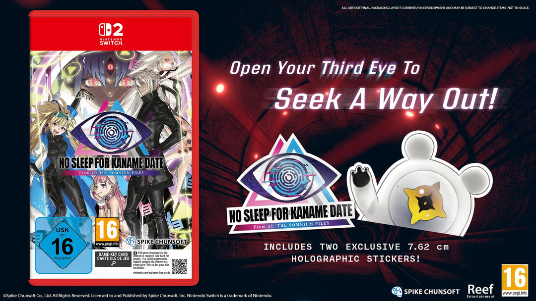 AI: The Somnium Files - No Sleep for Kaname Date (Nintendo Switch) Aiba Edition