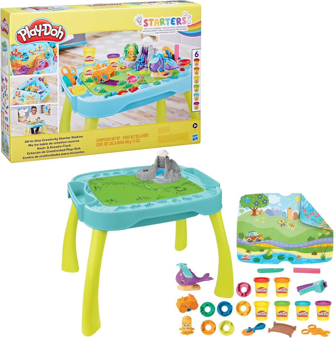 Play-Doh F6927 1st Creative Table - Reversible Arts & Crafts Center for Kids 3+