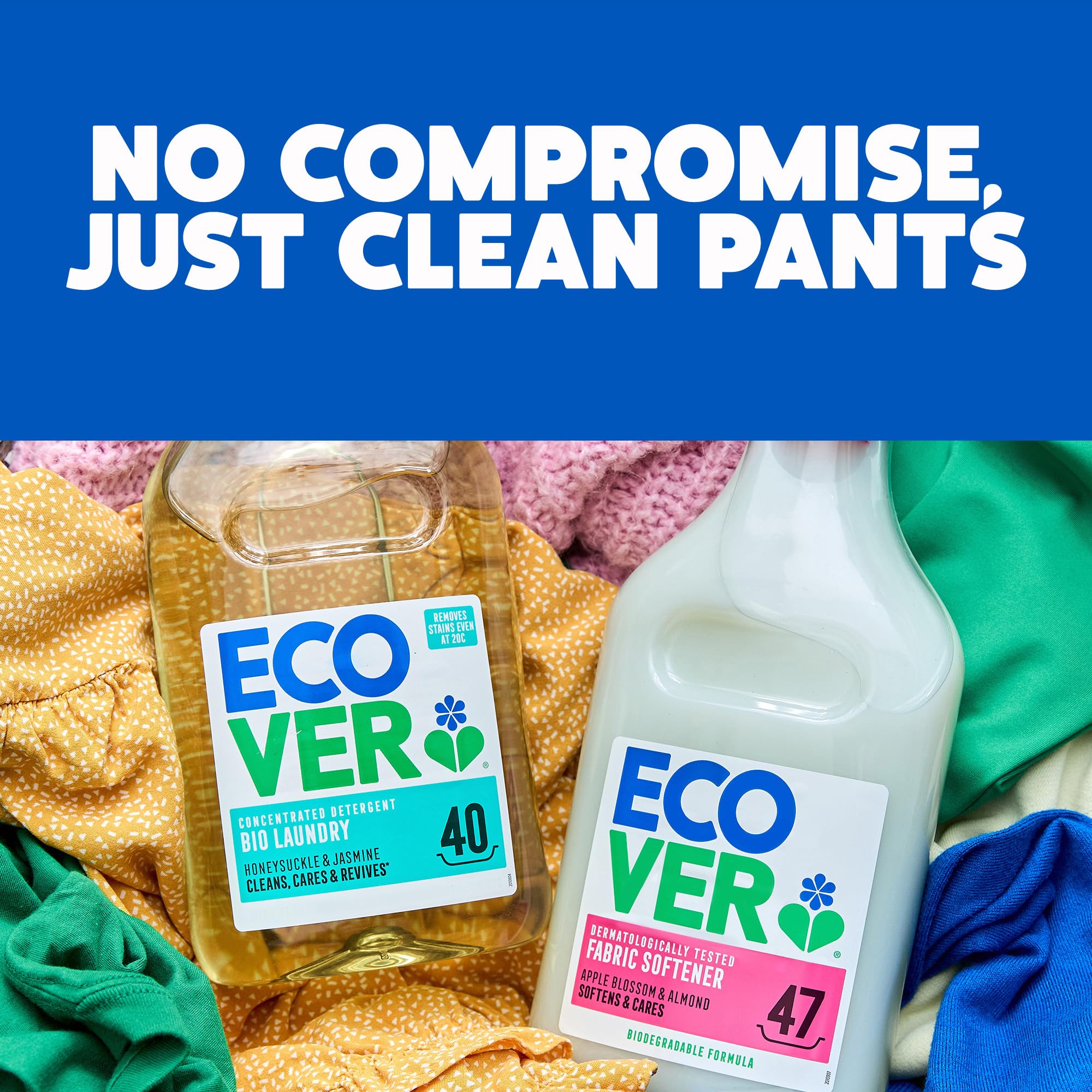 Ecover Concentrated Non-Bio Liquid Laundry Detergent - Lavender & Sandalwood Scent | 1.43 L 4