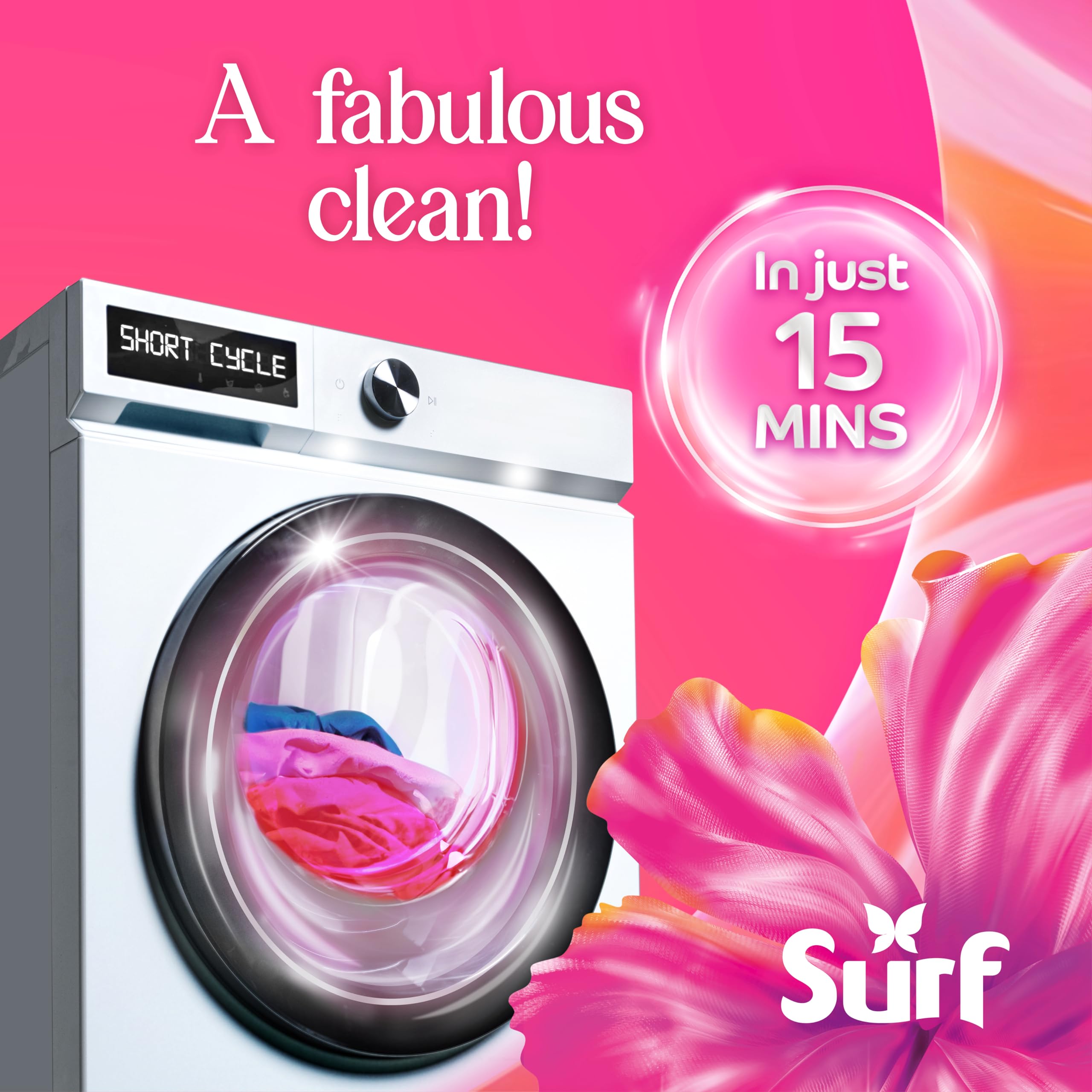 Surf Magnifi-Scent Wash Floral Fusion Laundry Liquid Detergent 6