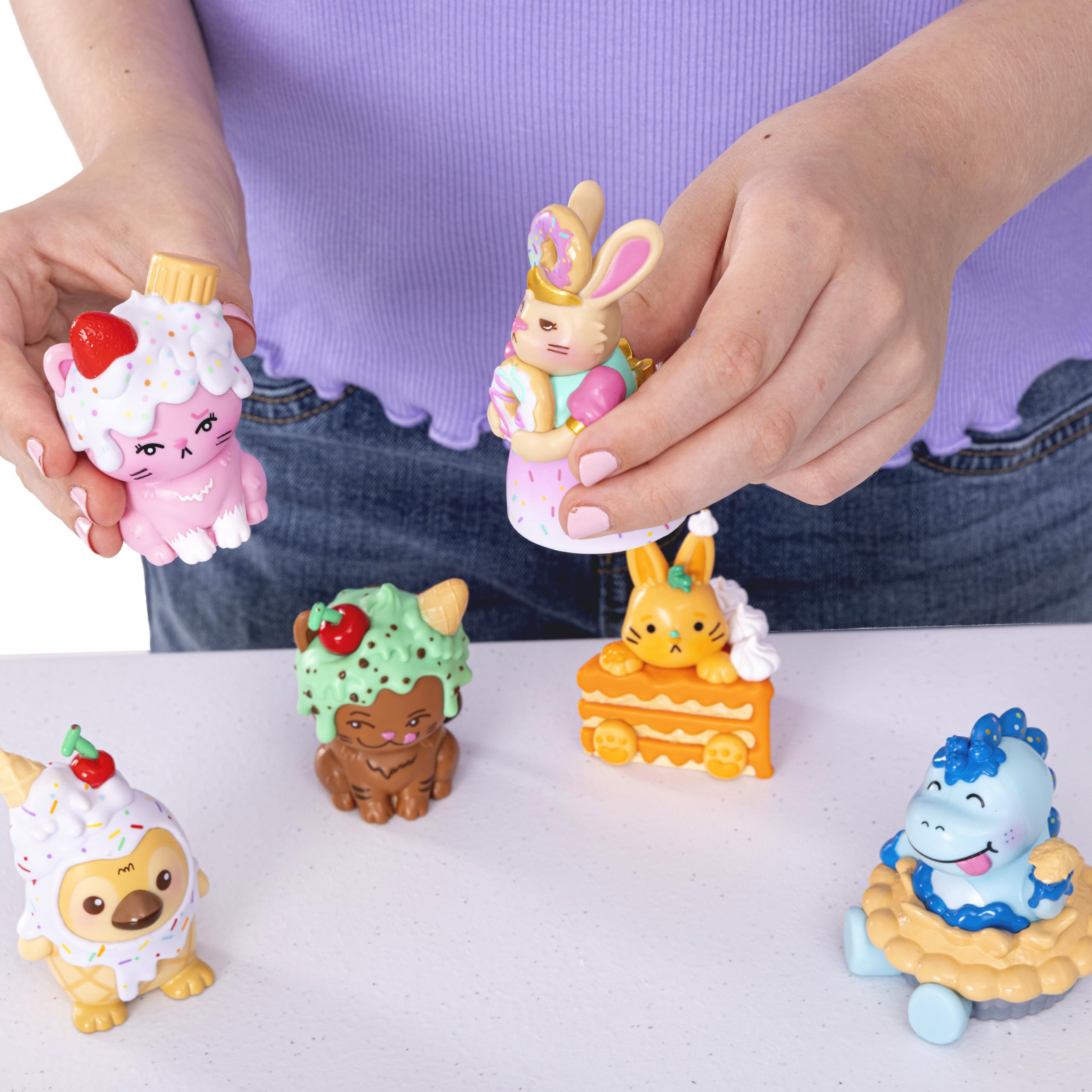 Moriah Elizabeth Series 4 Dessert Mystery Figures - Collectible Miniatures for Ages 3+ 4