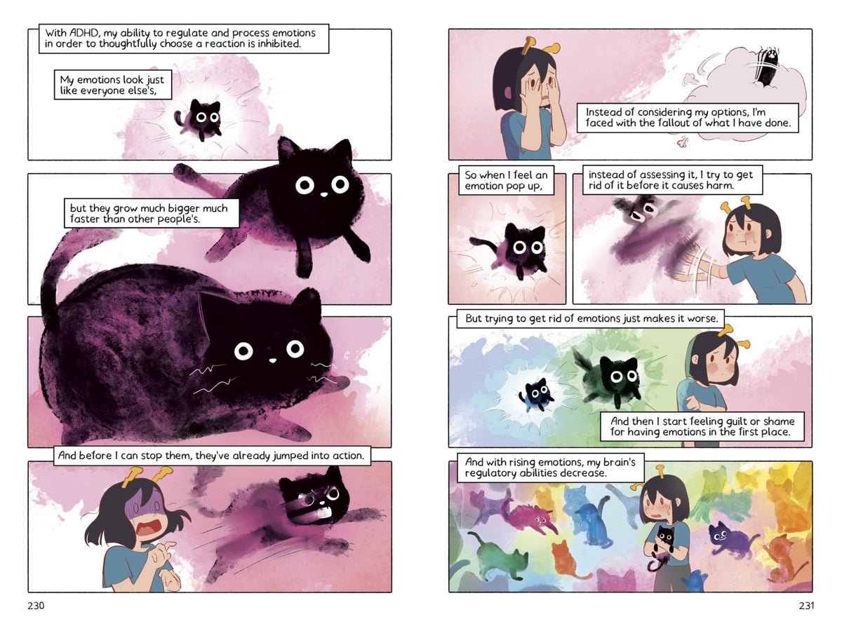Rocky Pond Books Feeling Like an ADHD Alien: A Graphic Novel for Ages 10+ 6