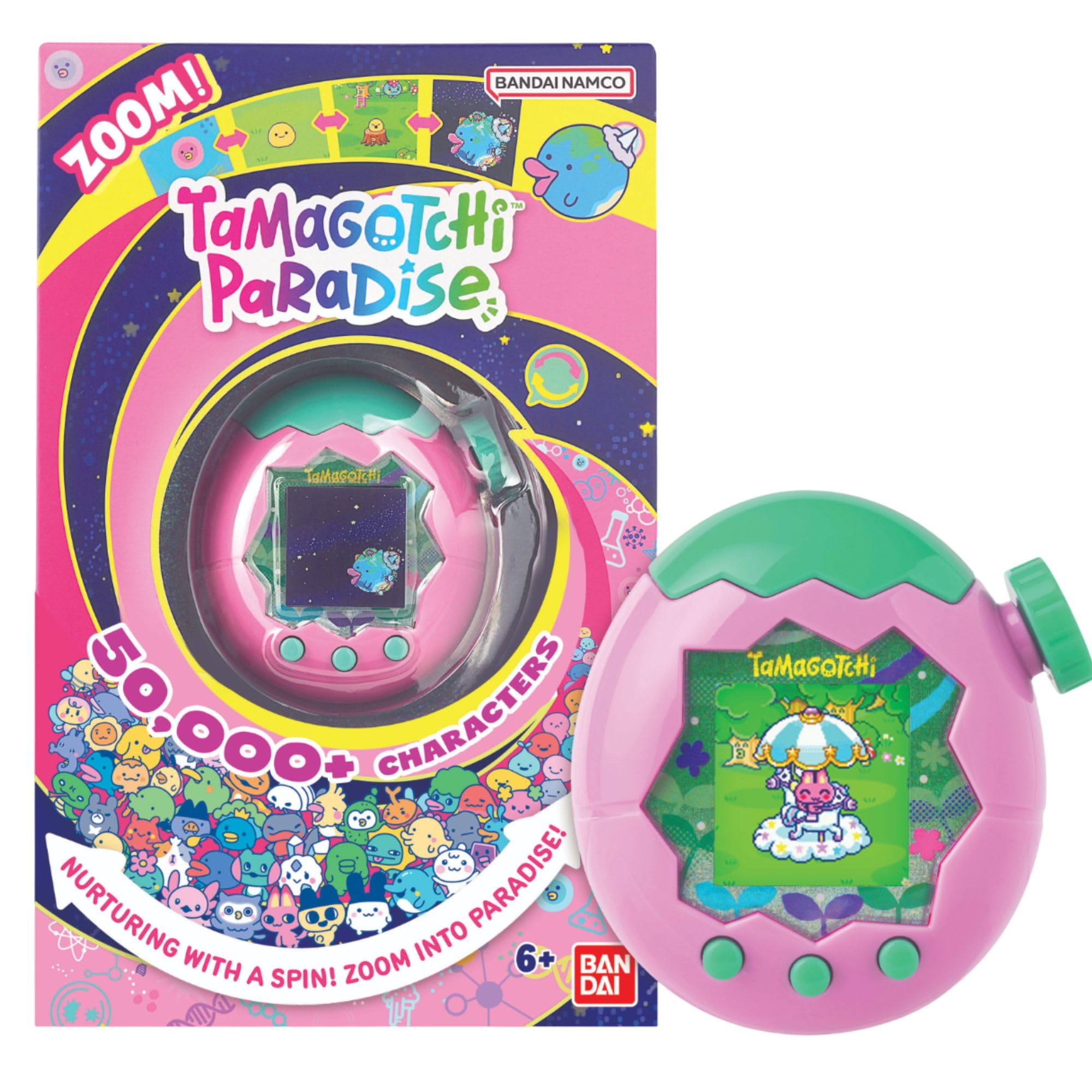 Tamagotchi - Paradise Digital Pet Pink Land Shell 1