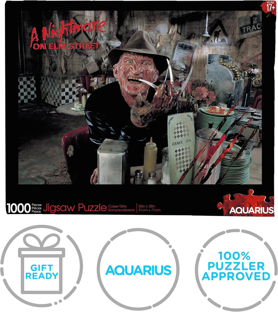 AQUARIUS A Nightmare On Elm Street 1000-Piece Jigsaw Puzzle (65397)