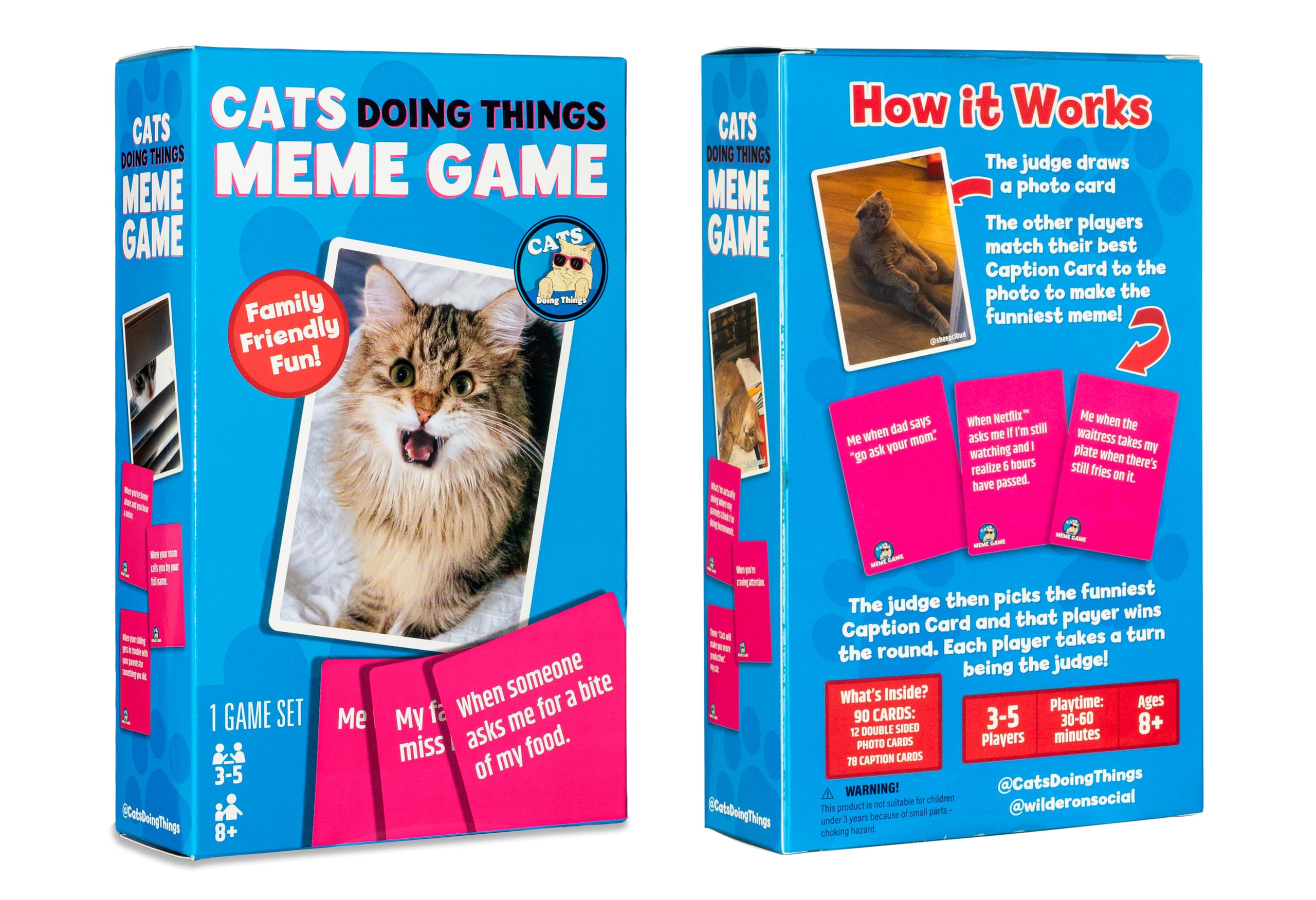 Wilder Games Cats Doing Things Meme Game Card Game 11