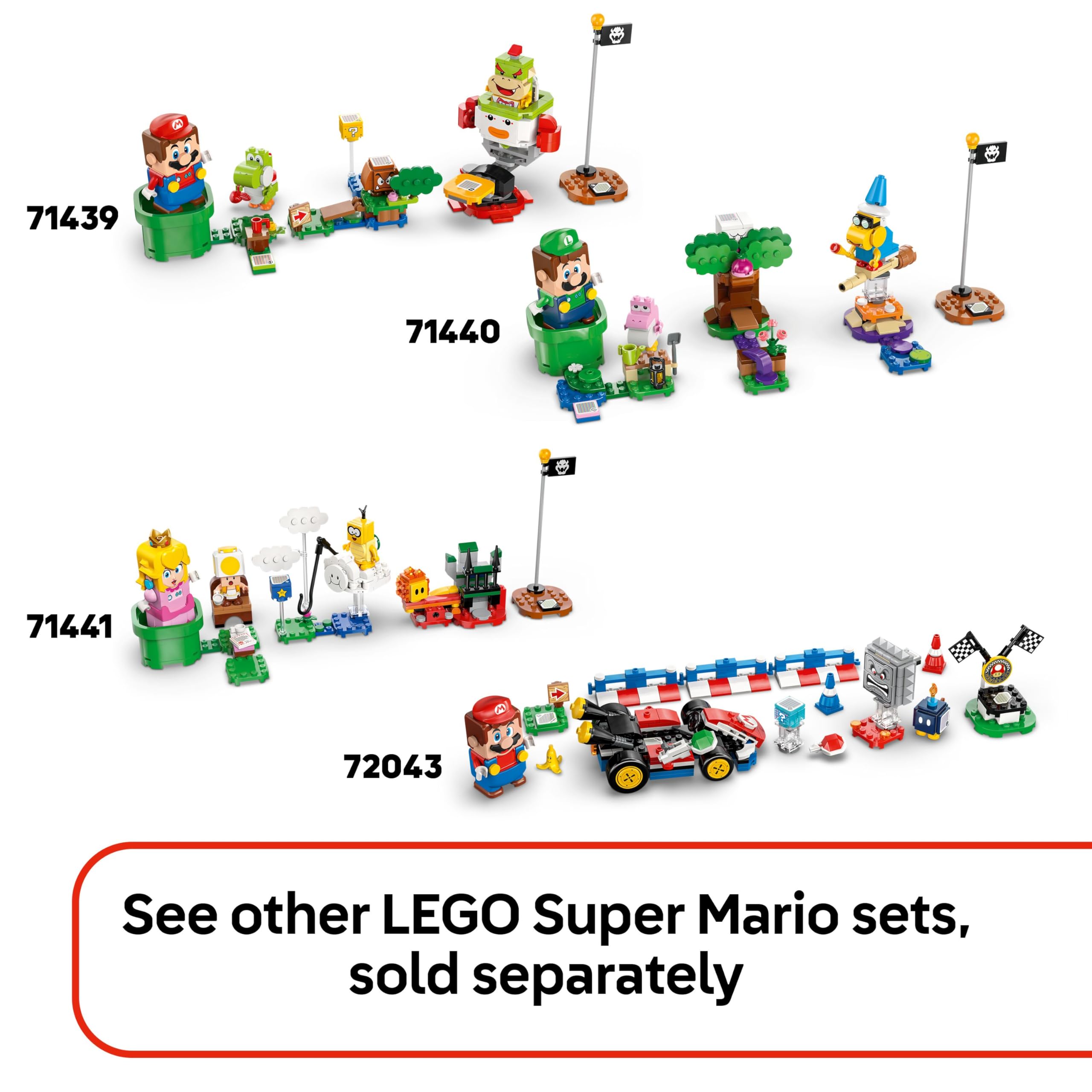 LEGO Super Mario Party at Toad's House Building Set 72041 for Ages 7+ | Includes 2 Figures 8
