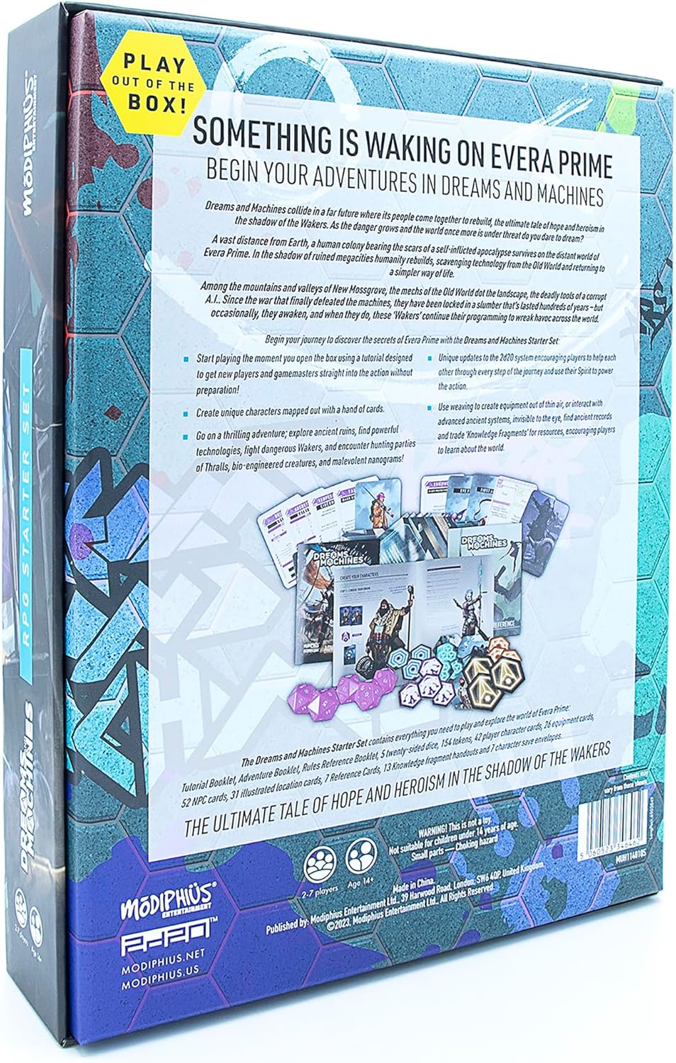 Modiphius: Dreams and Machines RPG Starter Set - Explore the World of Evera Prime