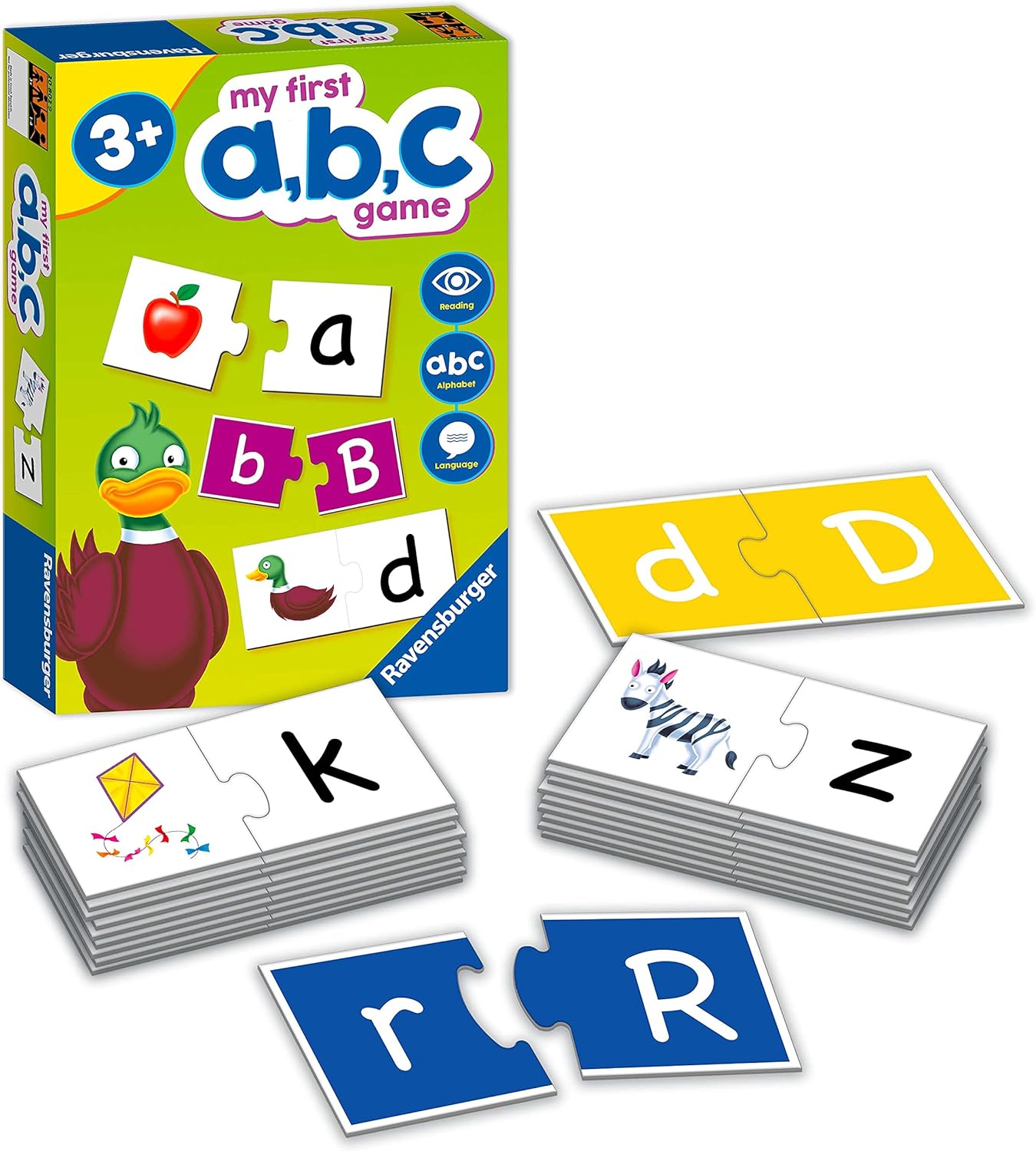 Ravensburger My First ABC Educational Game - Alphabet Learning Puzzle for Kids Ages 3+ 1