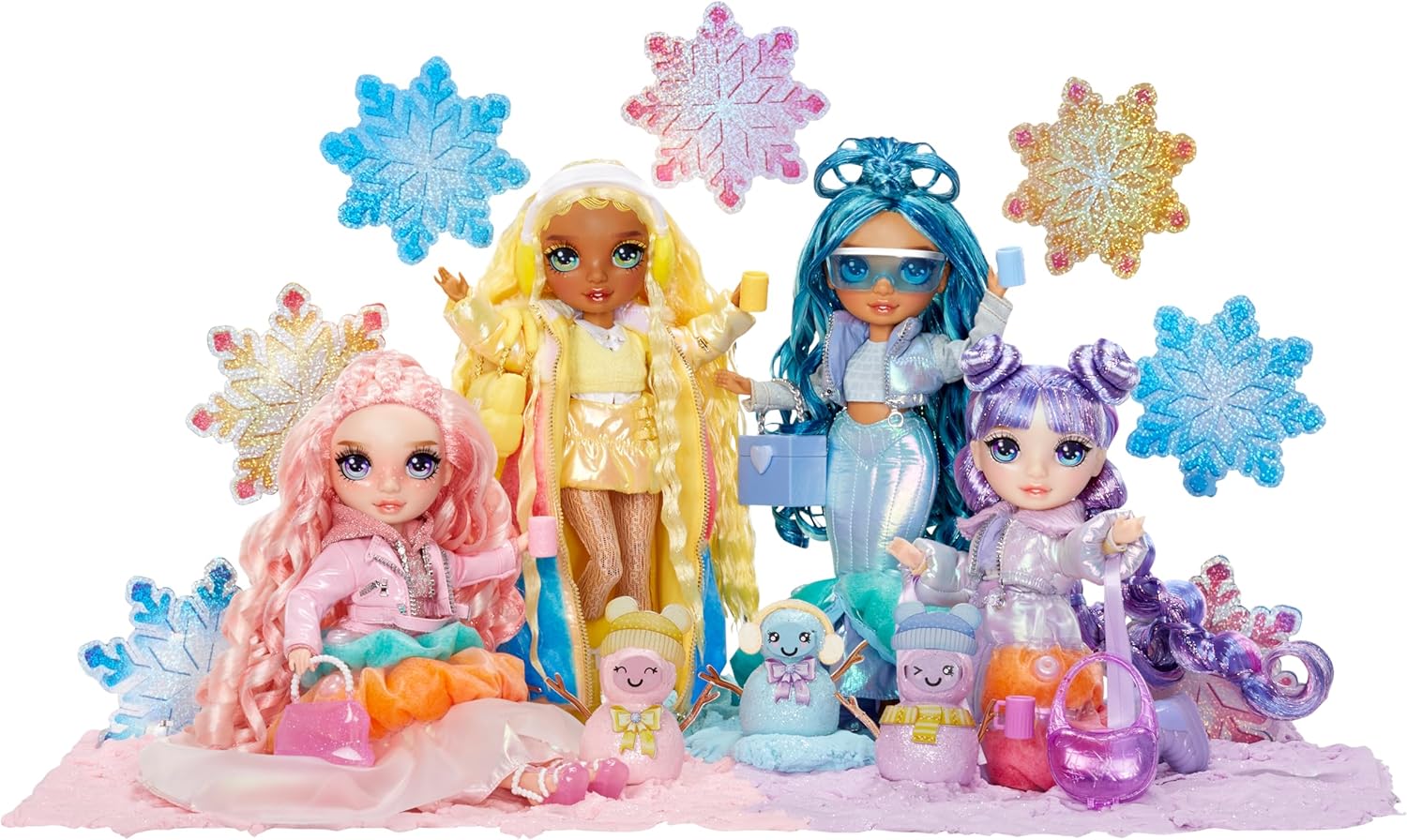 Rainbow High Winter Wonderland - Violet (Purple) 28 cm Fashion Doll with Magic Snow Outfit 7