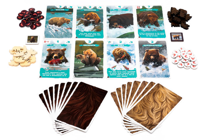 Osprey Games Katmai: The Bears of Brooks River - Strategic Board Game