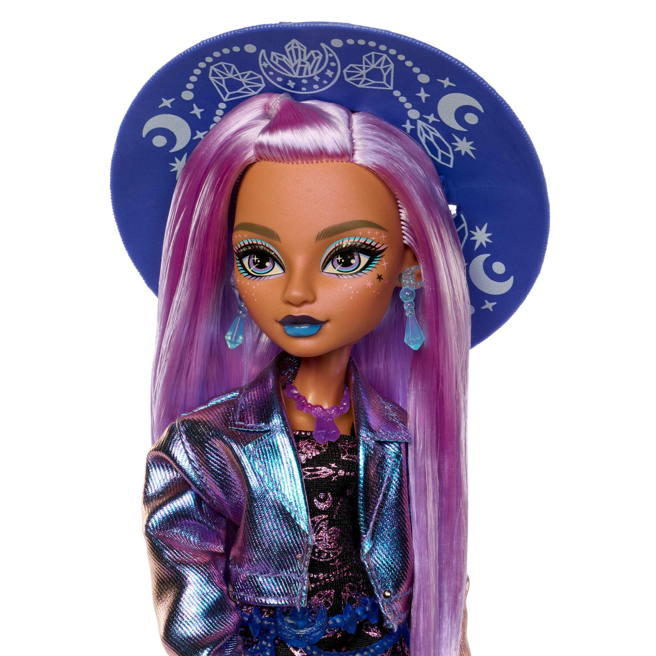 Monster High Doll, Moonspell Magic Layla Stone The Crystal Witch with Cauld 6