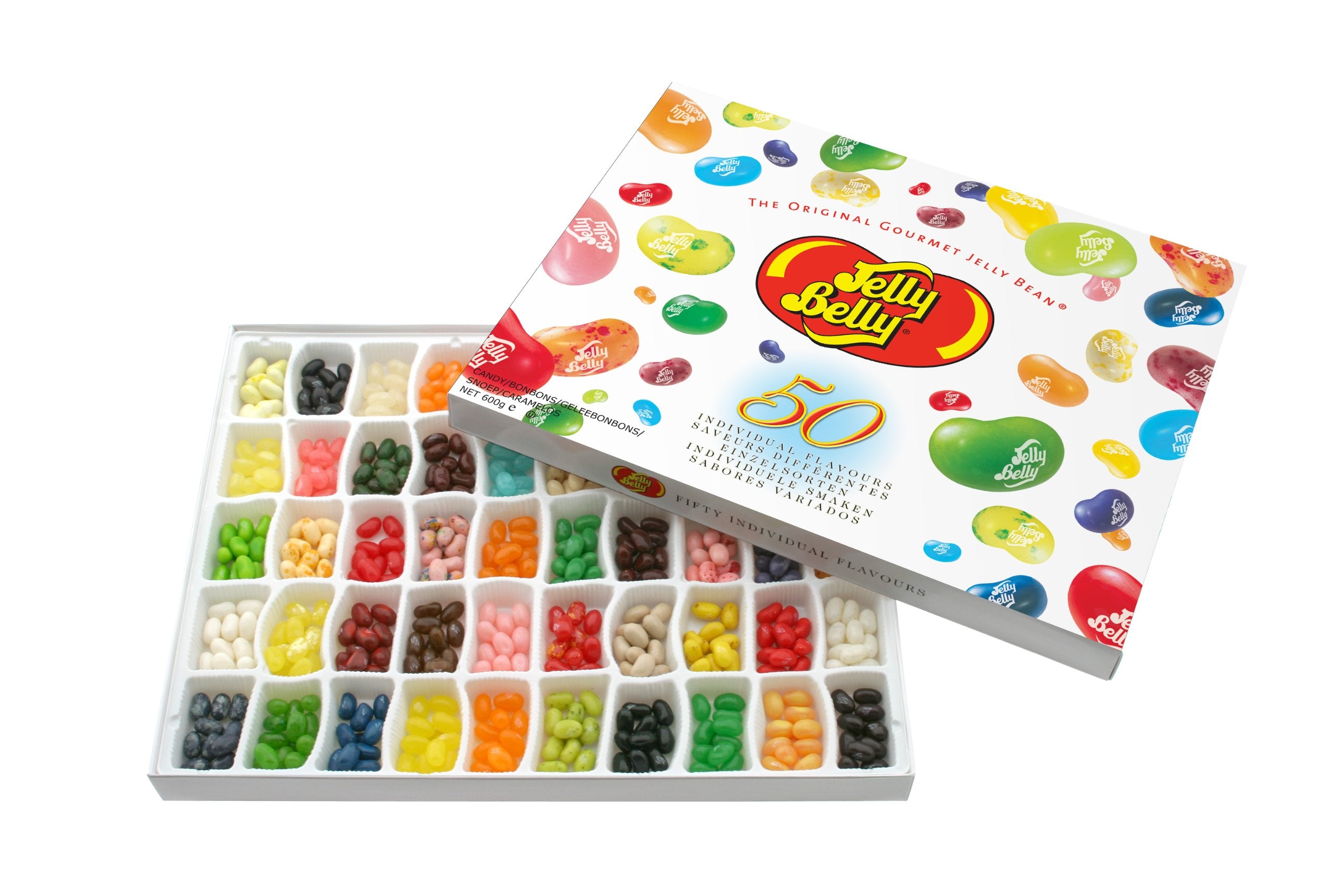Jelly Belly - Jelly Bean Gift Box 600g 50 Flavours 4