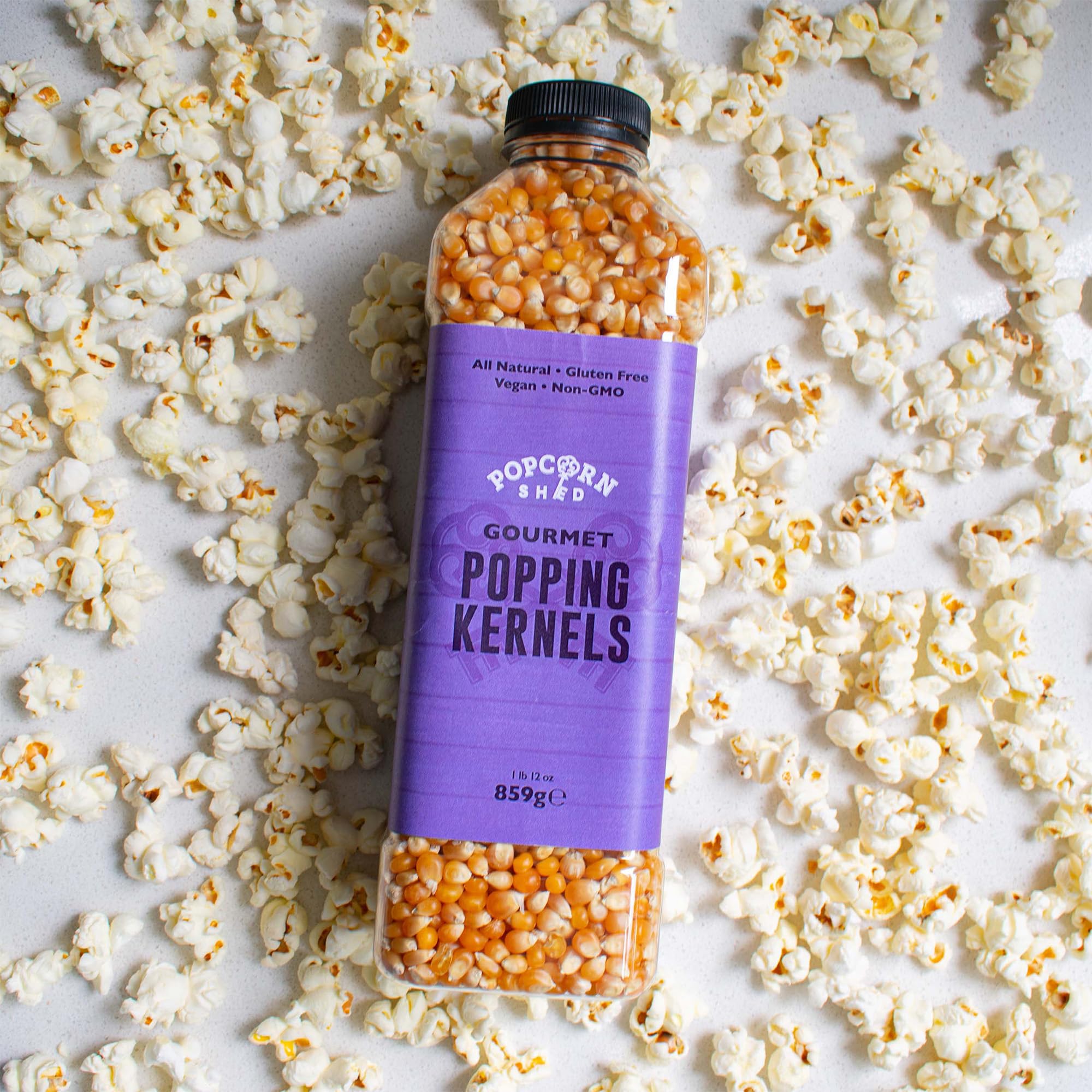 Popcorn Shed Gourmet Popcorn Kernels - 859g Bag | Easy Low Calorie Snack | Made in Britain 4