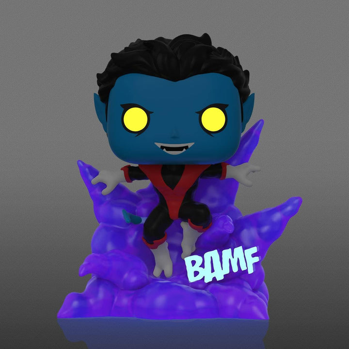 Funko Pop! Deluxe Marvel X-Men - Nightcrawler Glow in the Dark Vinyl Figure (66519)