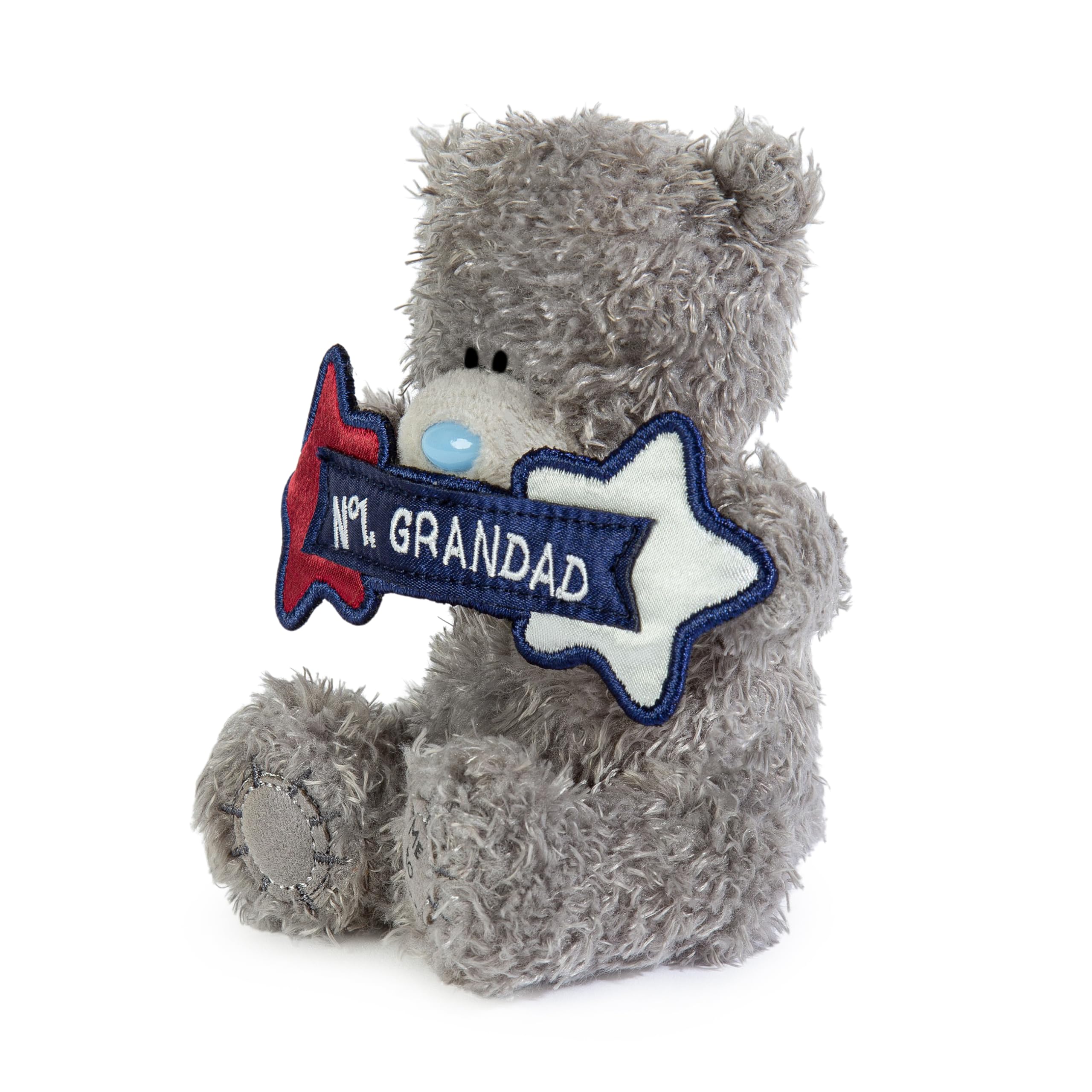 Me To You Bear Tatty Teddy 'No.1 Grandad' Plush Soft Doll | 10 cm | FP401024 2
