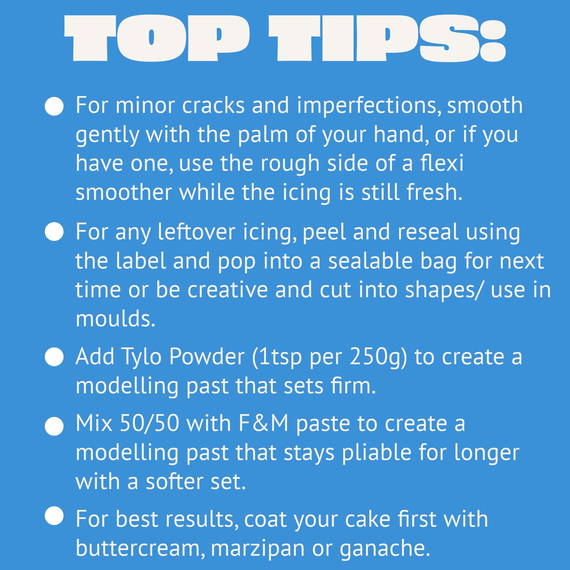 Renshaw Extra Stretch Smooth & Thin Blue Fondant Icing, 250g - Ready to Roll Cake Decorating Icing 7