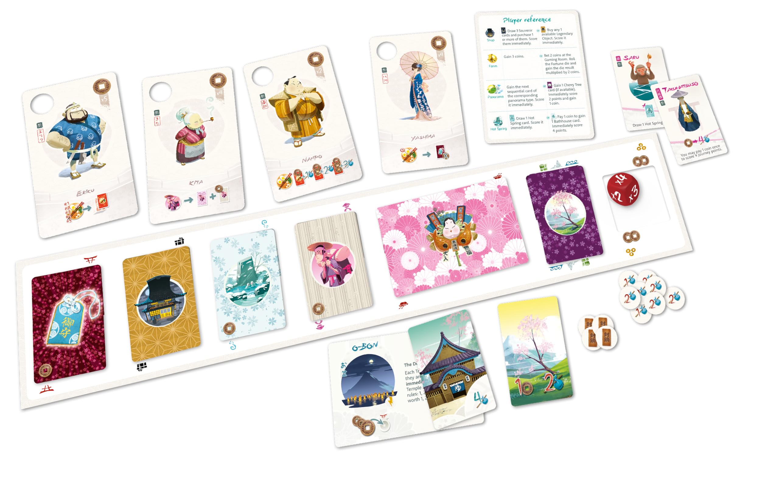 Stonemaier Games Tokaido: Crossroads & Matsuri Board Game Expansions | Multicolor | English 2