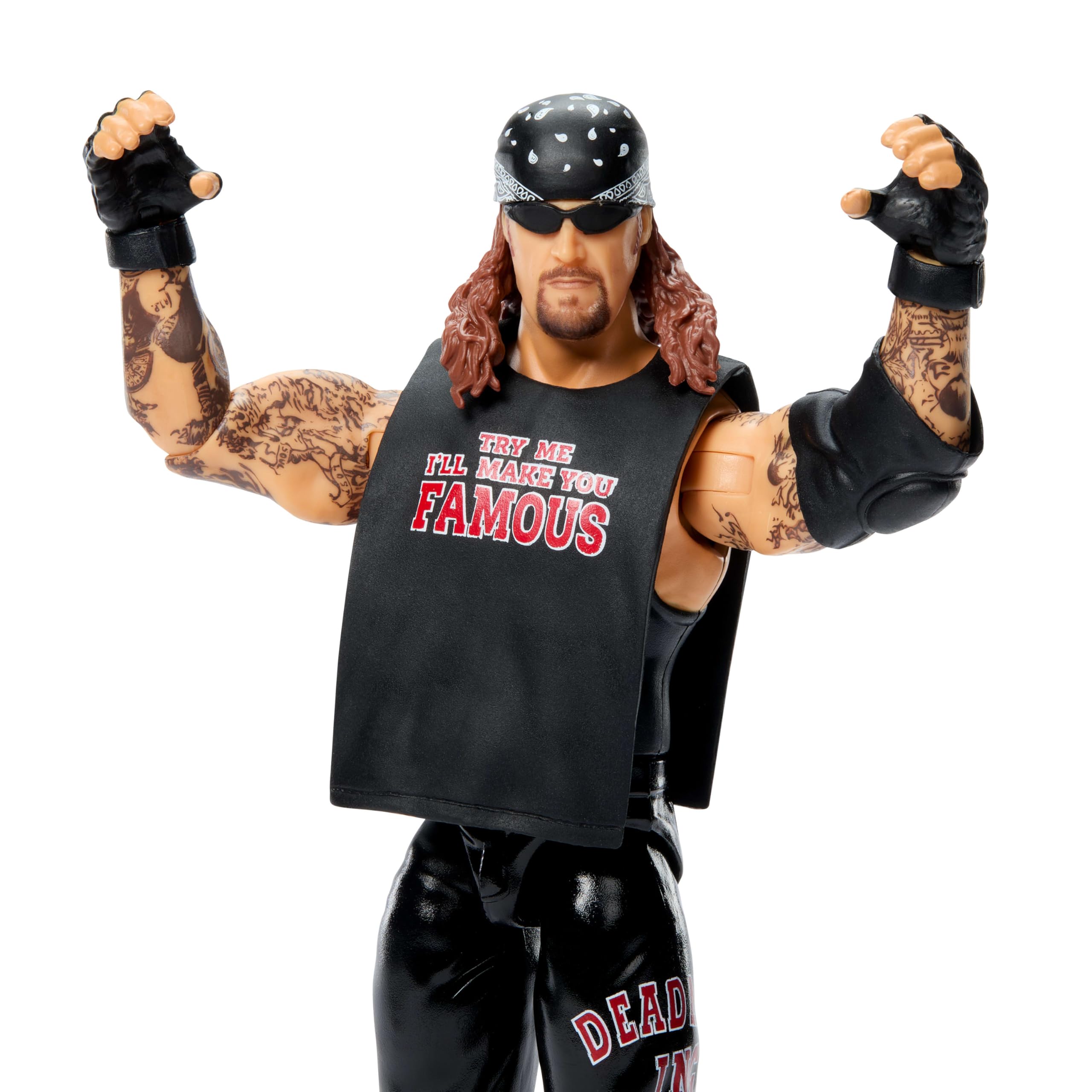 WWE Undertaker Action Figure - Main Event Series #161 | 6-inch Scale | TrueFX Detail 3
