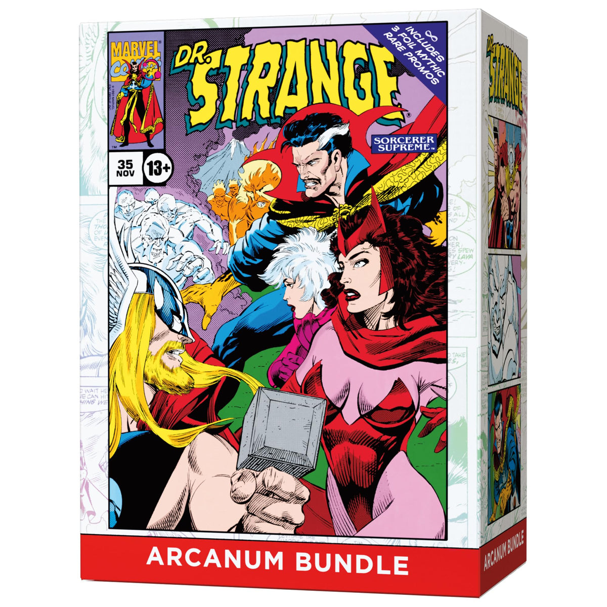 Magic: The Gathering | Marvel: Darkhold Destiny Arcanum Bundle - 8 Booster Packs