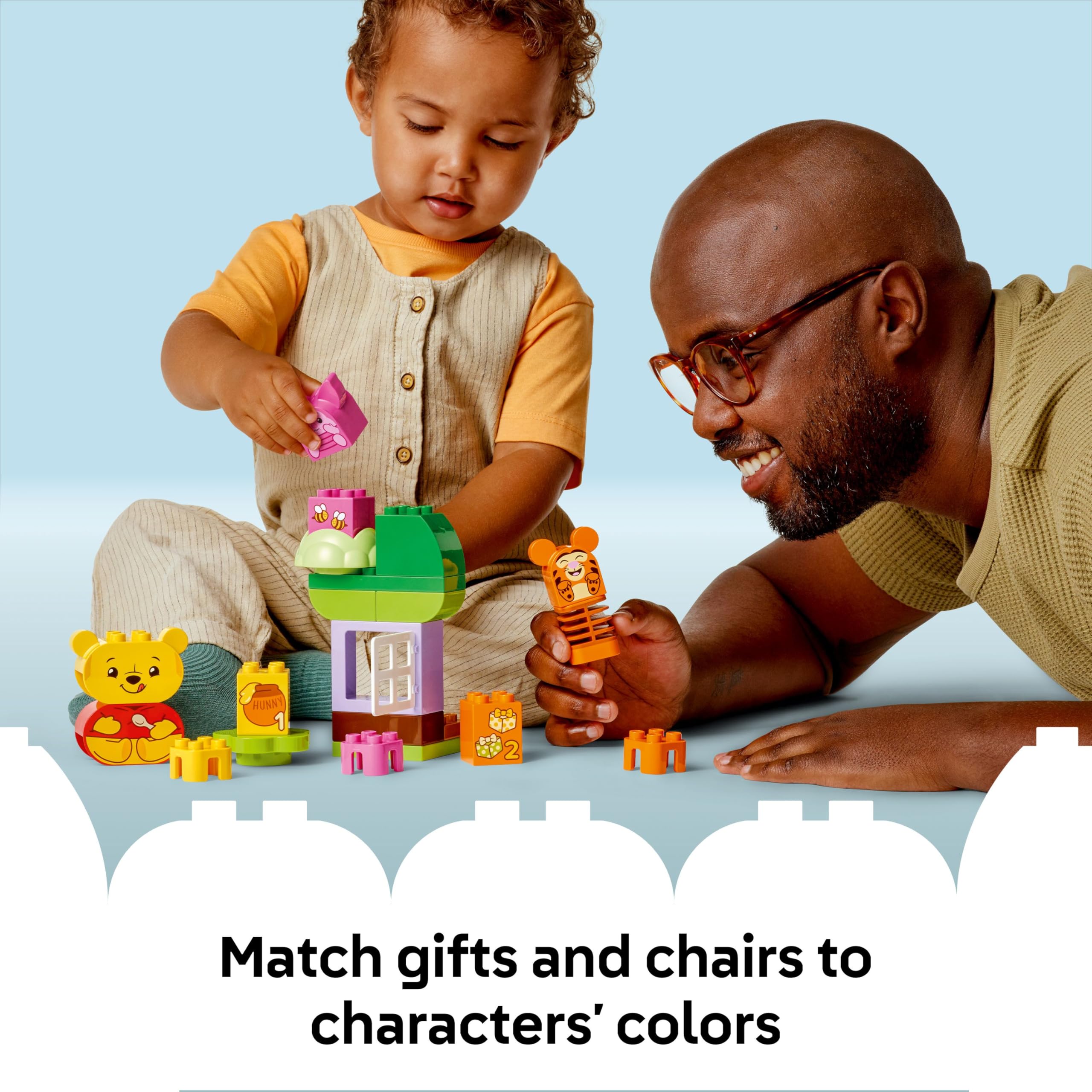 LEGO DUPLO Disney Winnie the Pooh’s Birthday Party Building Toy | Ages 1.5+ | Model 10457 5