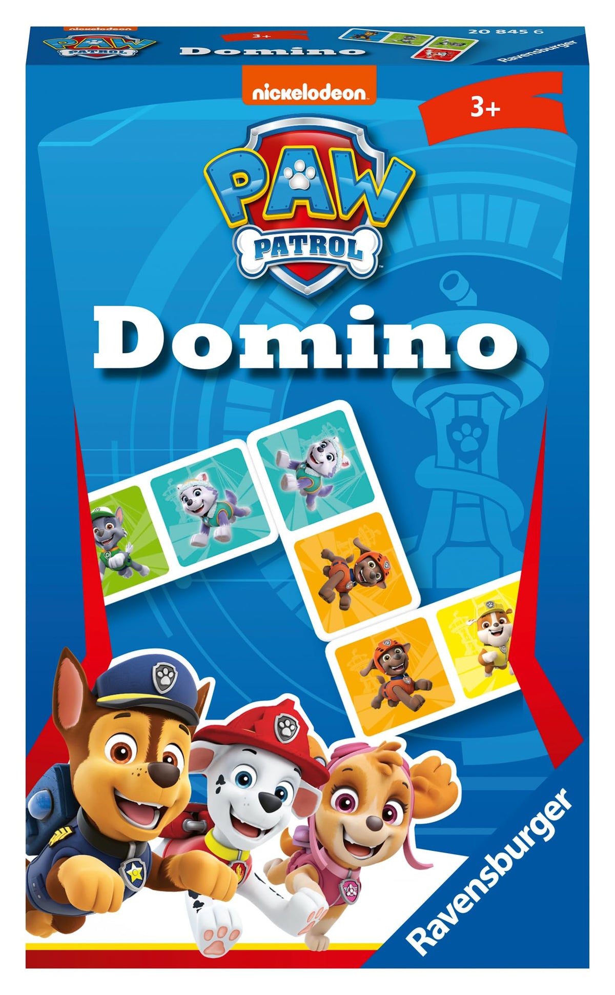 Ravensburger Paw Patrol Dominoes Game for Kids - 32 Pieces, Ages 3+, 2-4 Players