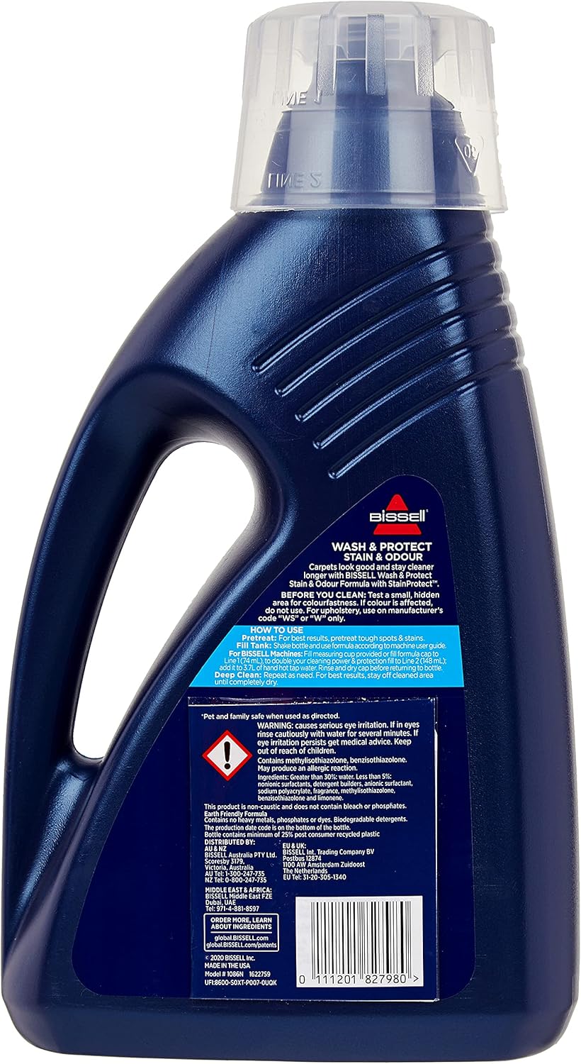 BISSELL - Wash & Protect Carpet Cleaning Formula (1.5L)
