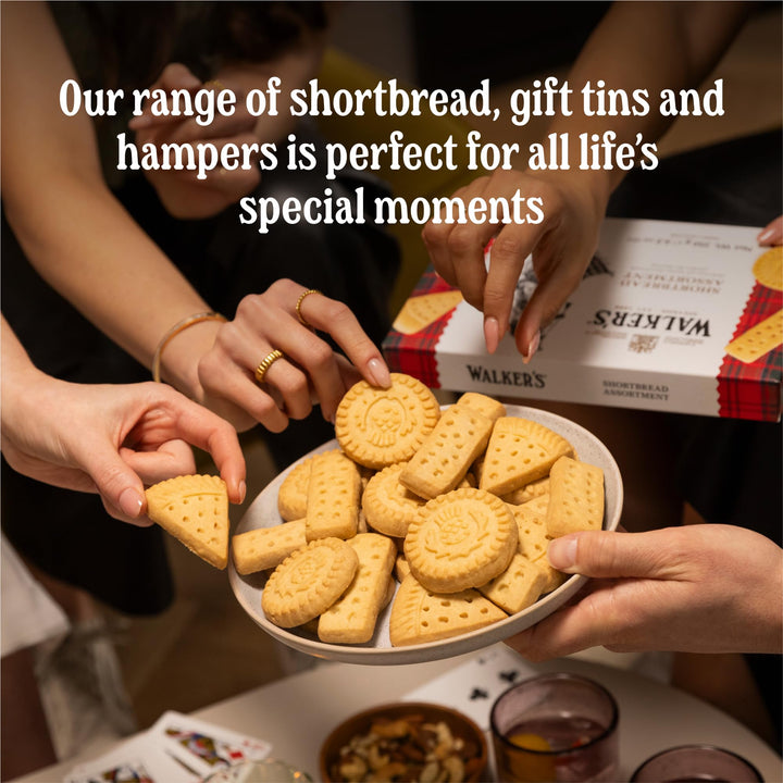 Walker's Shortbread Gluten Free Rounds, Traditional Pure Butter Scottish Cookies, 60 Pack