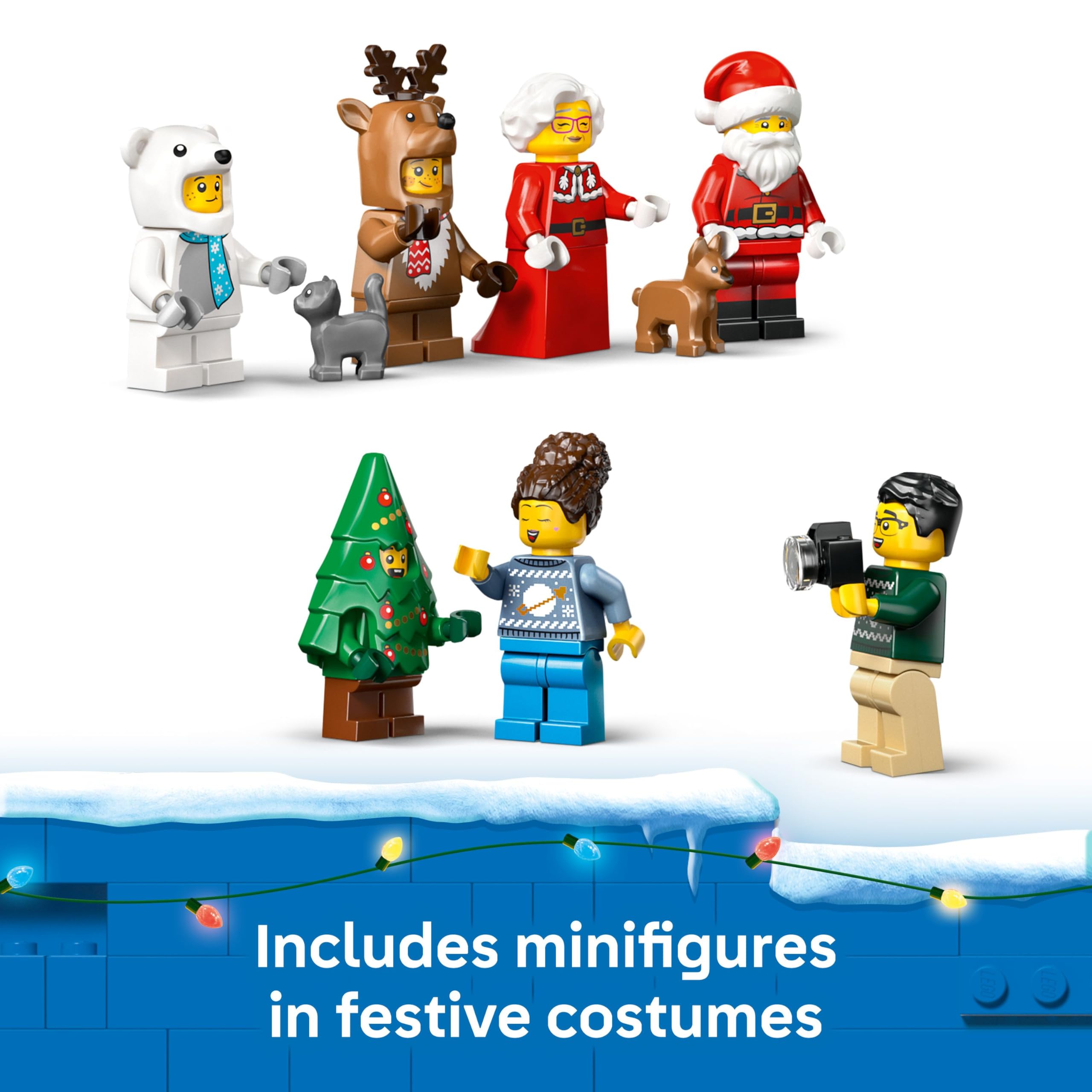LEGO City Advent Calendar 2025 - 24-Day Holiday Building Playset for Ages 5+ 13