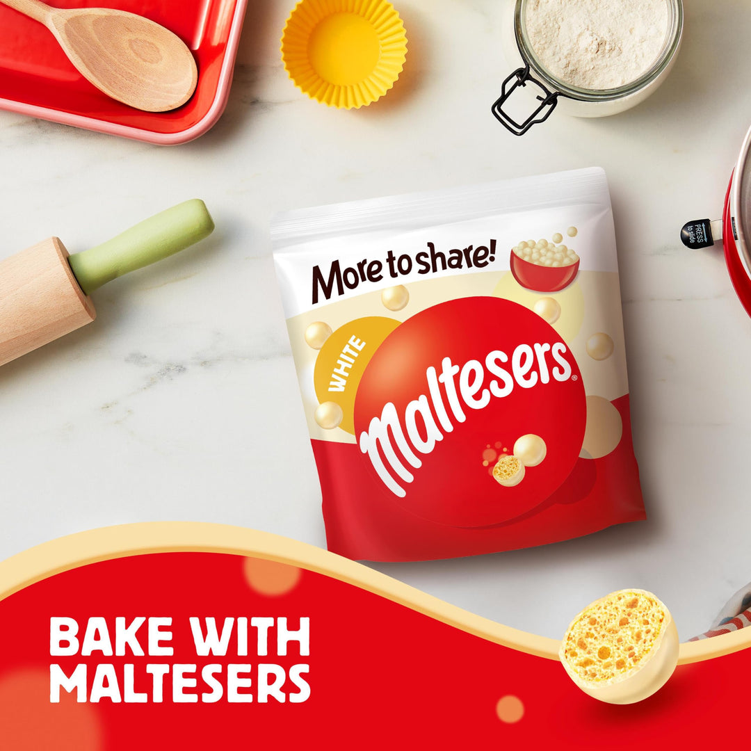 Maltesers White Chocolate & Honeycomb 126g Share Bag