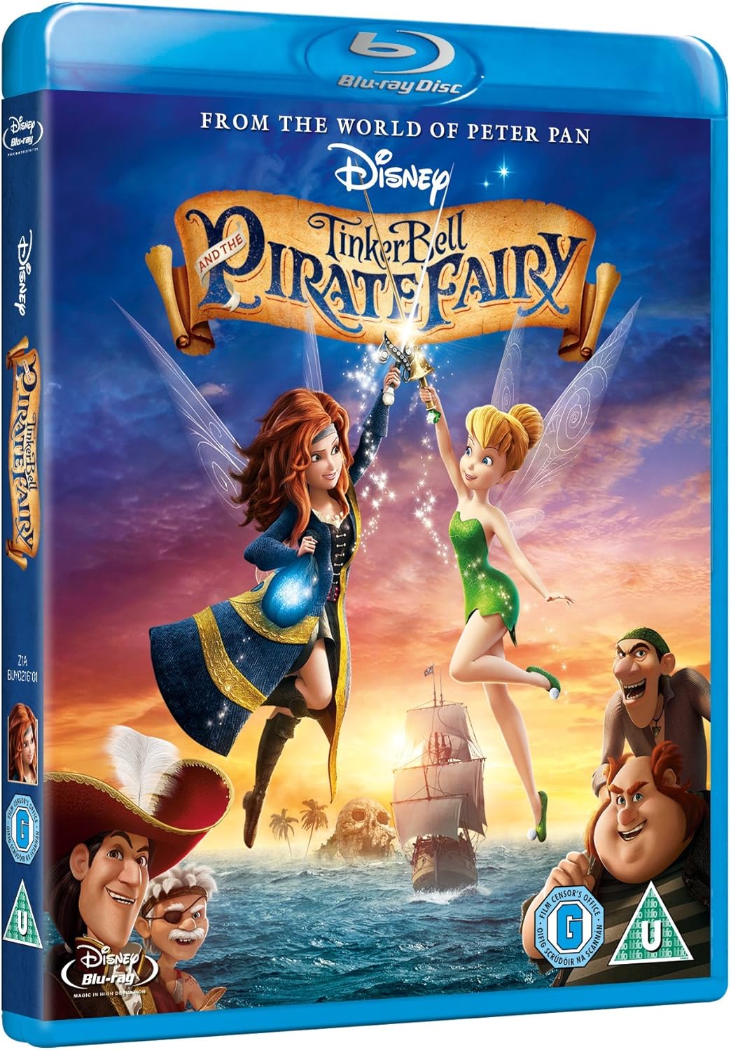 Tinker Bell and the Pirate Fairy (2014) - Blu-ray (Region Free)