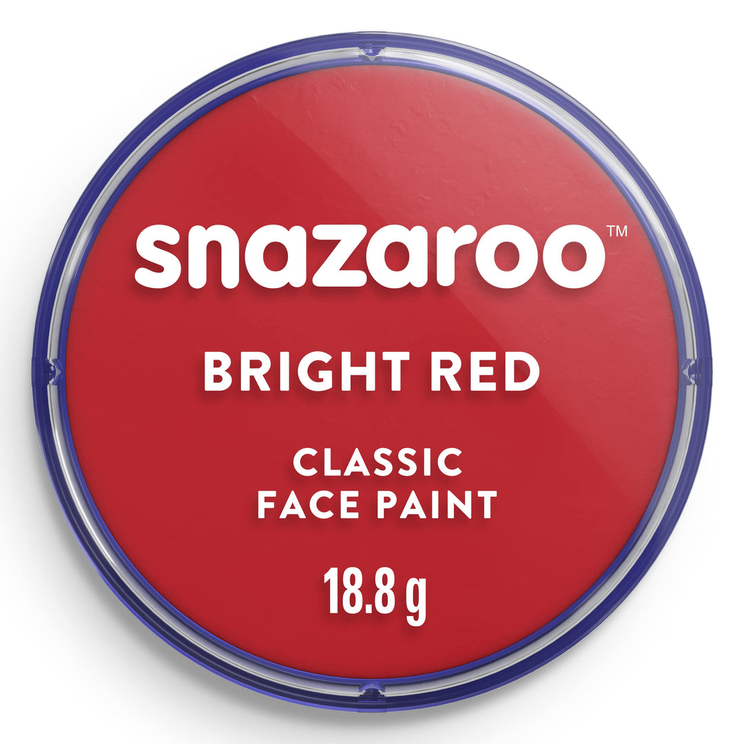 Snazaroo - Classic Face and Body Paint (18ml) - Bright Red